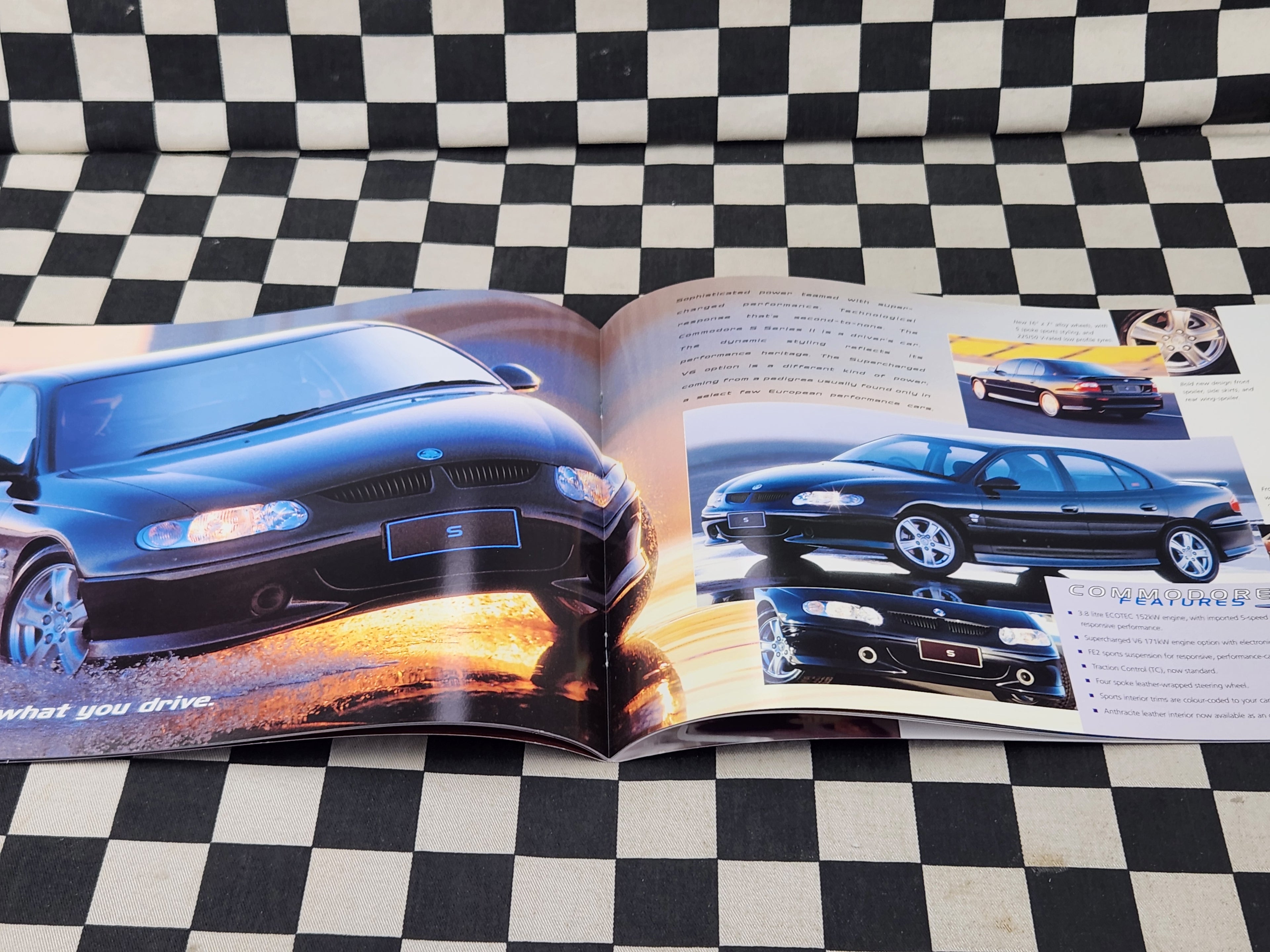 VX Series II Holden Commodore Executive Acclaim S SS  Sales Brochure