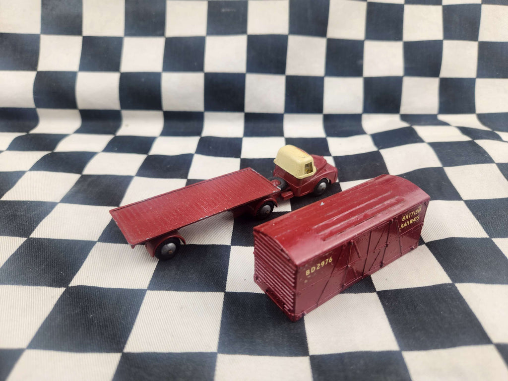 Vintage Loose Budgie Toys British Railways Austin Container Transporter Truck
