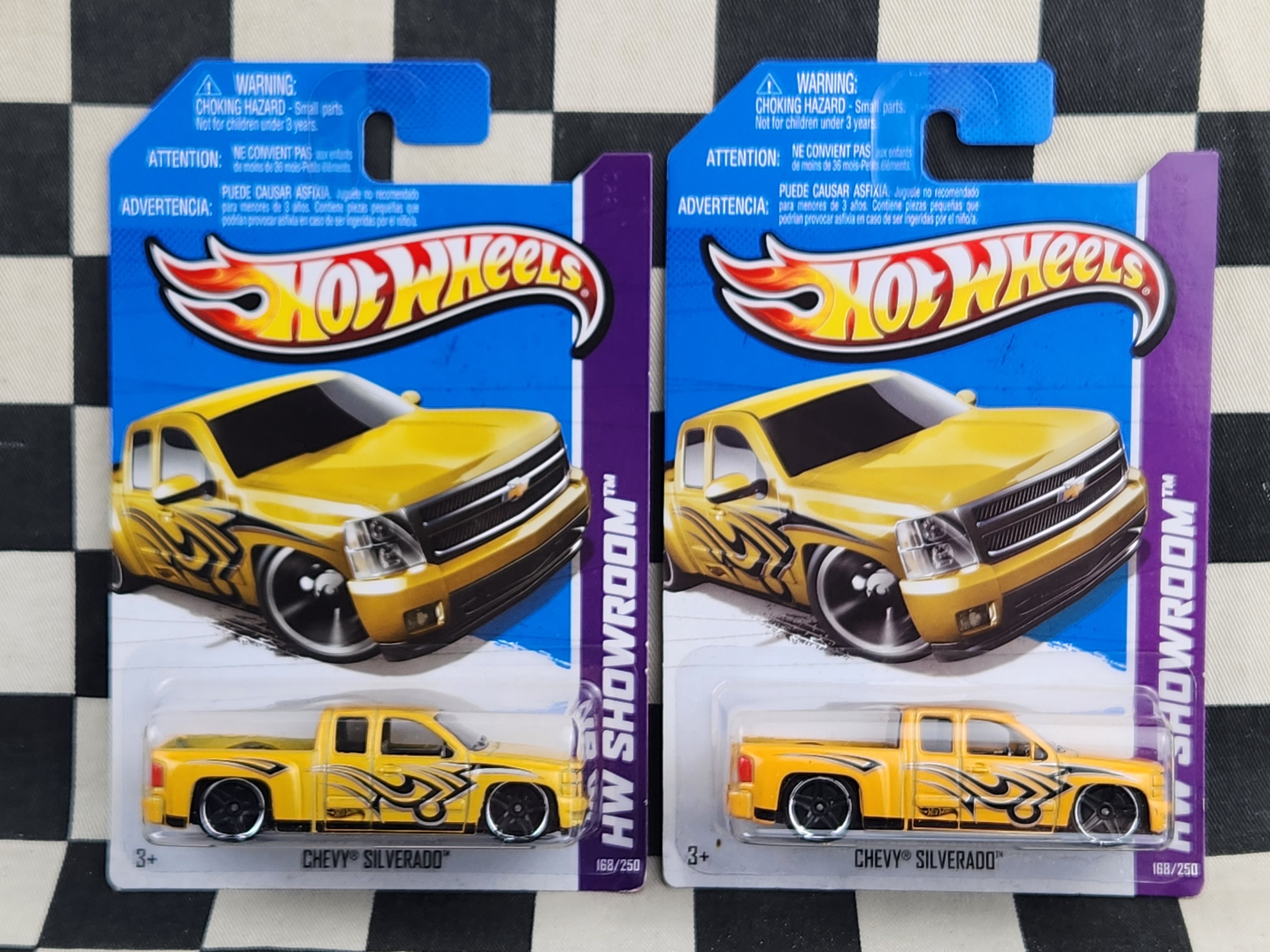 Hot Wheels 2013 Showroom Chevy Silverado Your Choice of