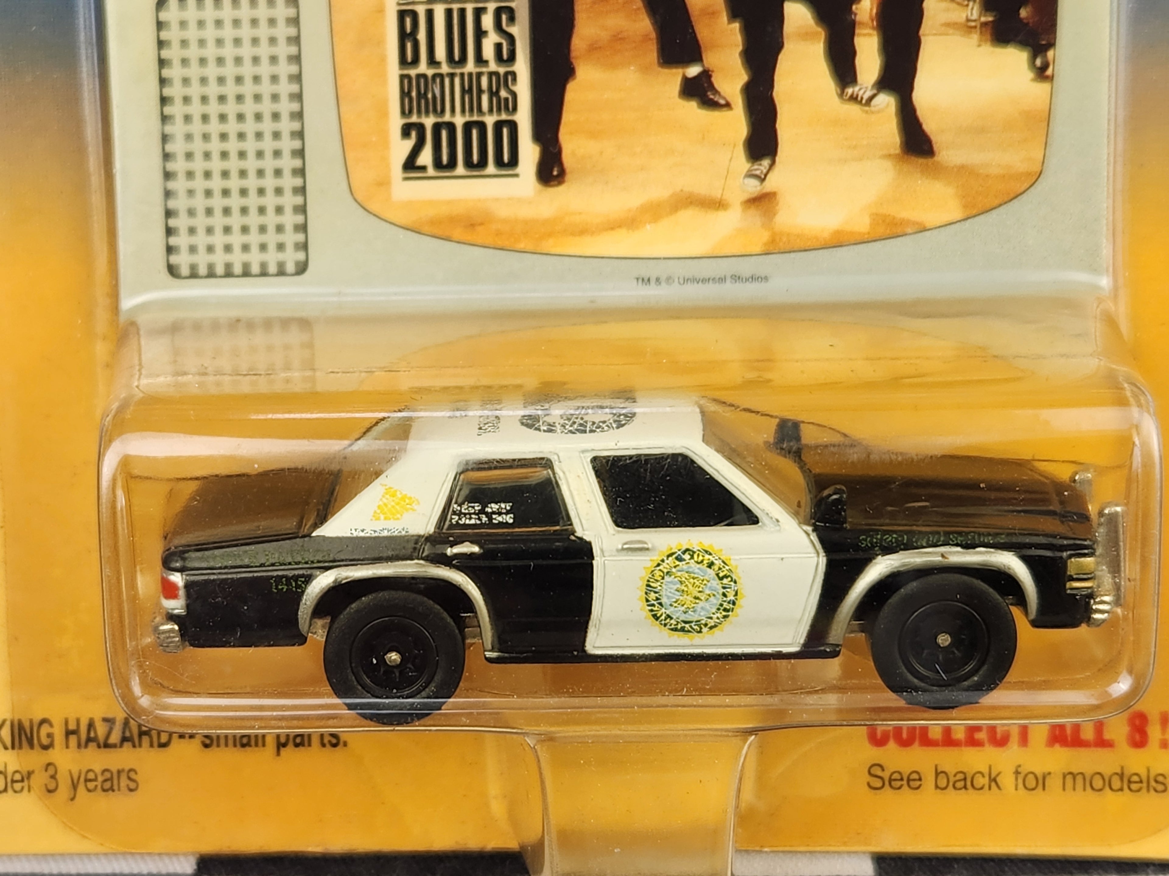 Johnny Lightning Blues Brothers 2000 K9 Police Car