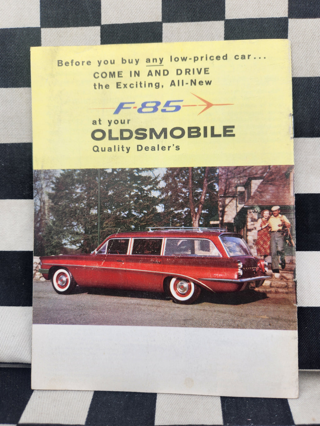 Genuine 1961 Oldsmobile F85 Sales Brochure