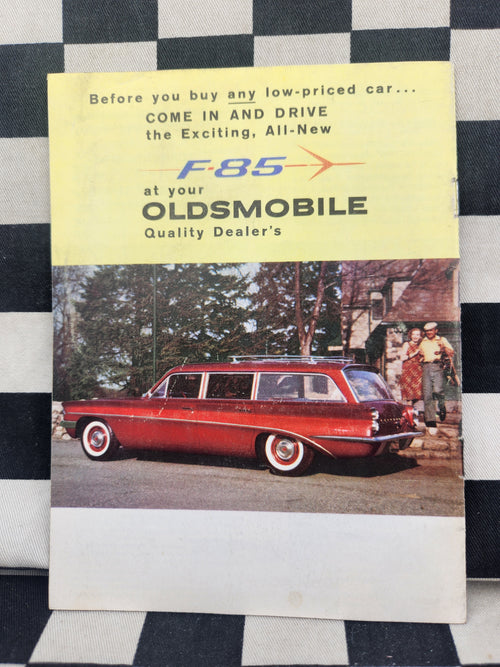 Genuine 1961 Oldsmobile F85 Sales Brochure
