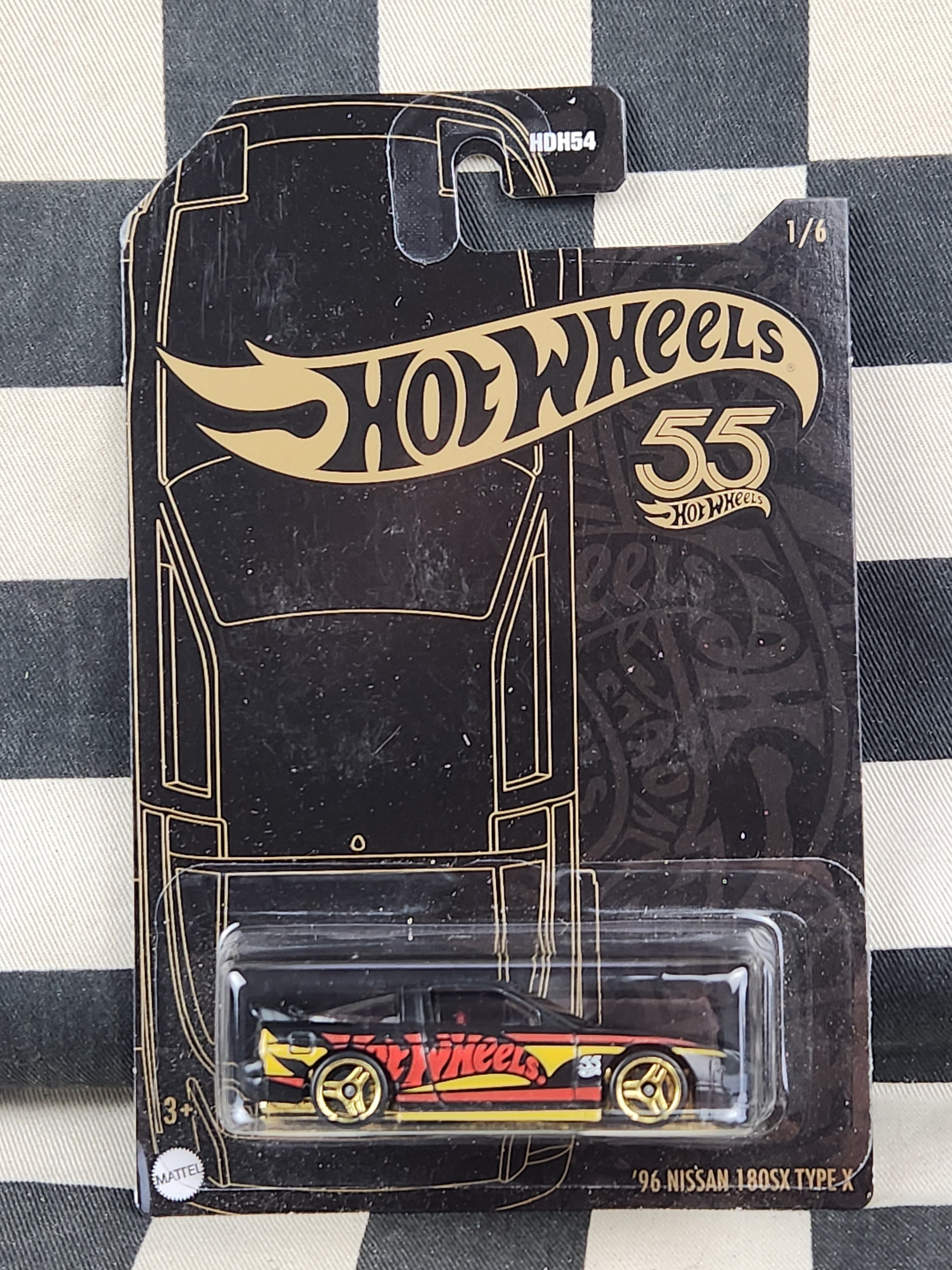 Hot Wheels 55th Anniversary 96 Nissan 180SX Type X