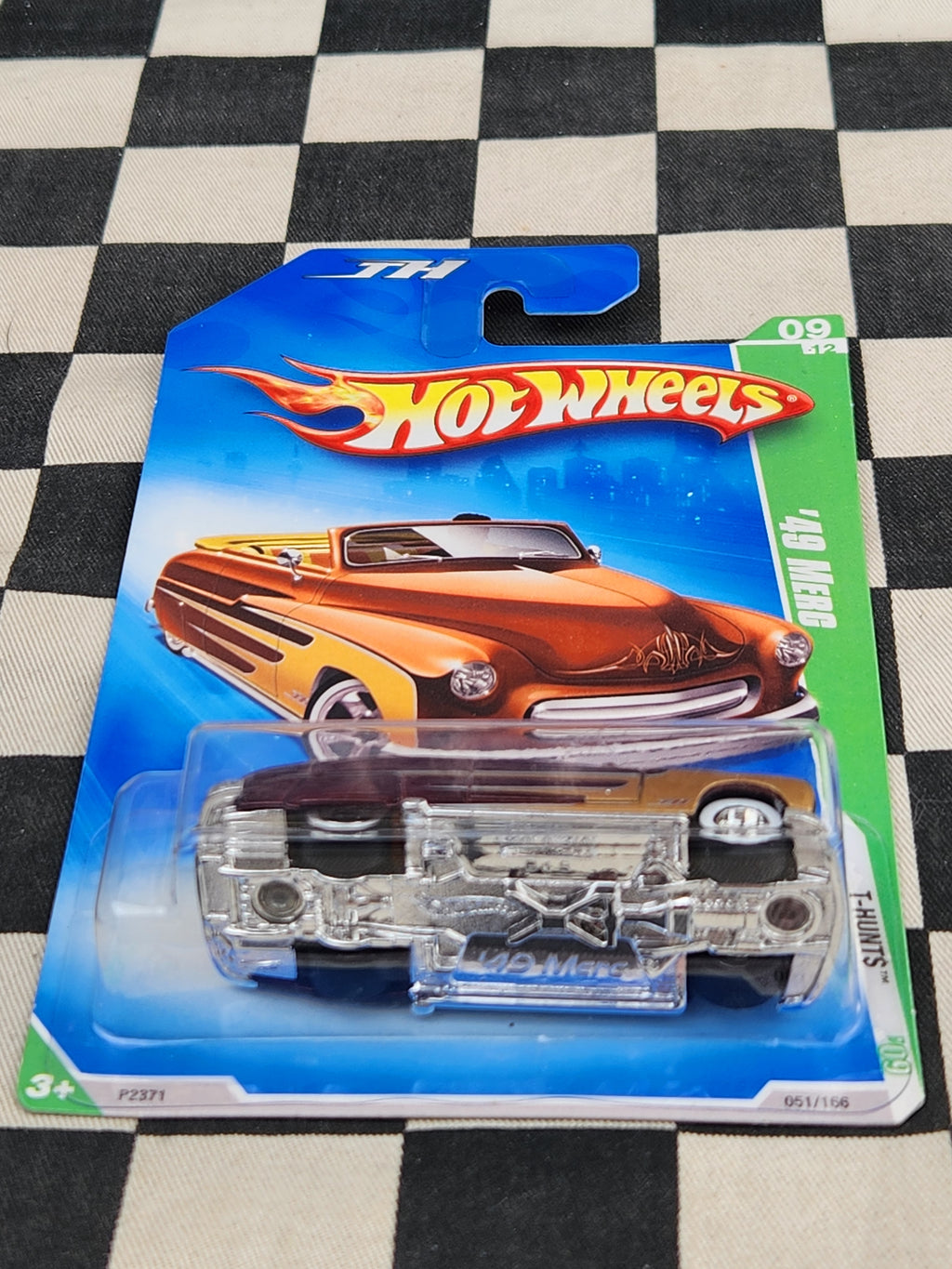Hot Wheels 2009 SUPER TREASURE HUNT 49 Merc Lead Sled Kustom