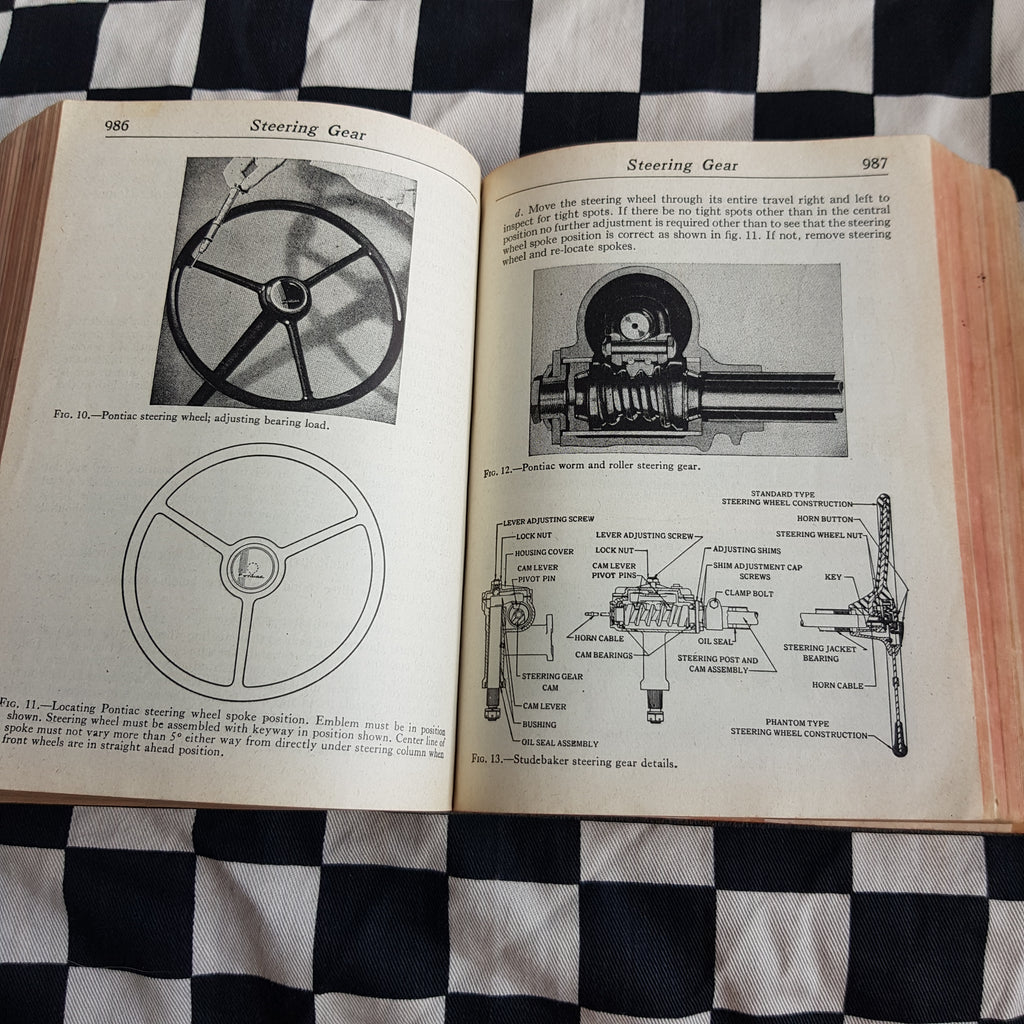 Antique Audells New Autombile Guide for Mechanics Operators & Servicemen