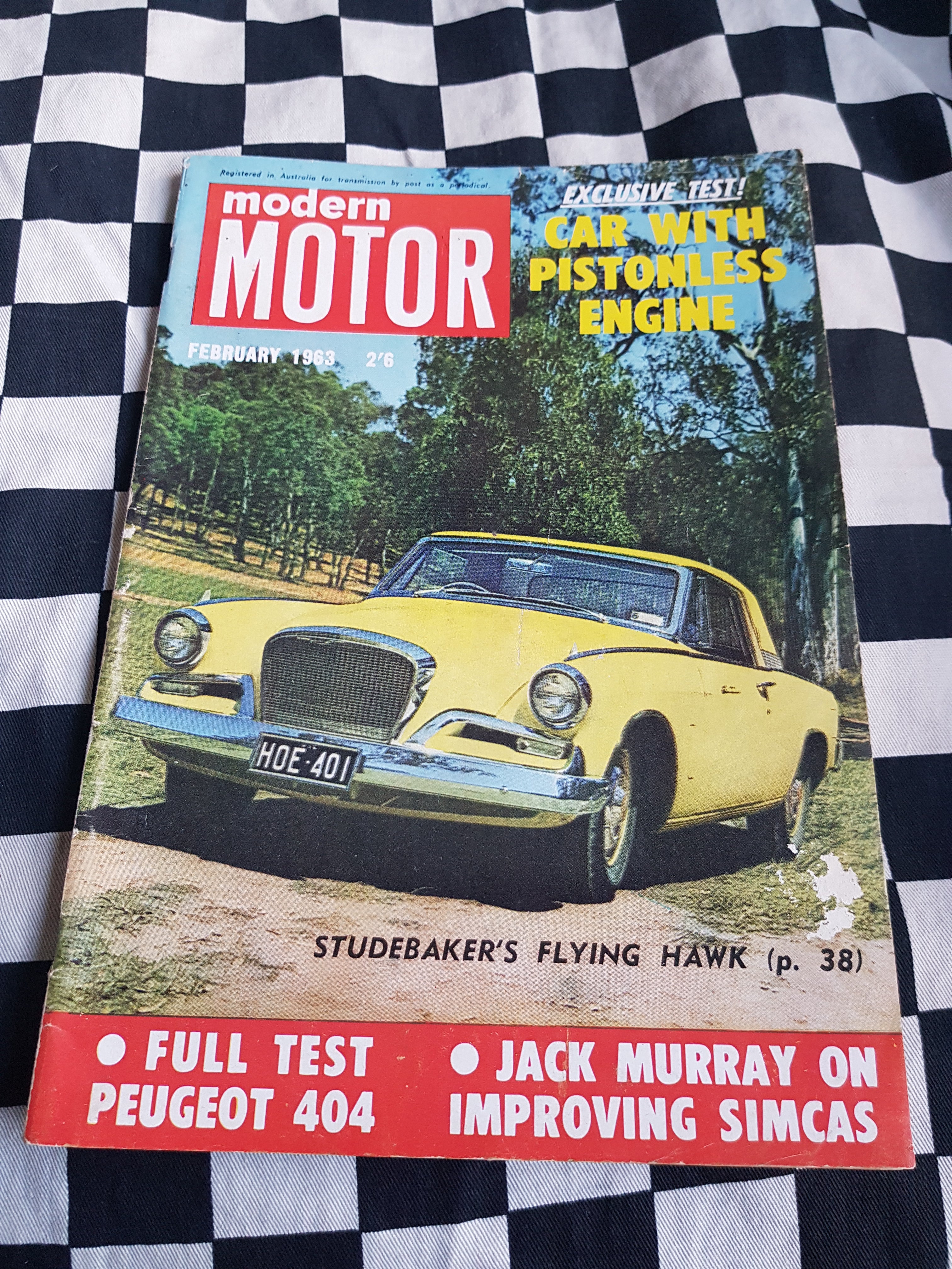 Modern Motor Magazine February 1963 Studebaker