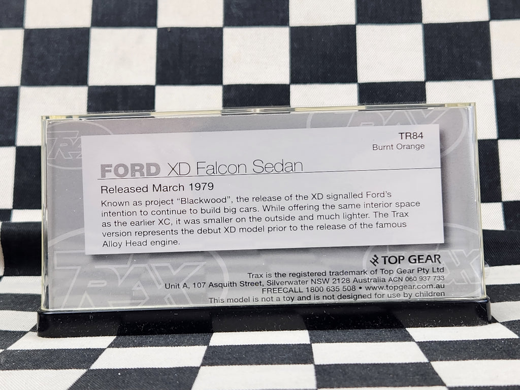 Trax 1/43 Ford XD Falcon Sedan Burnt Orange TR84