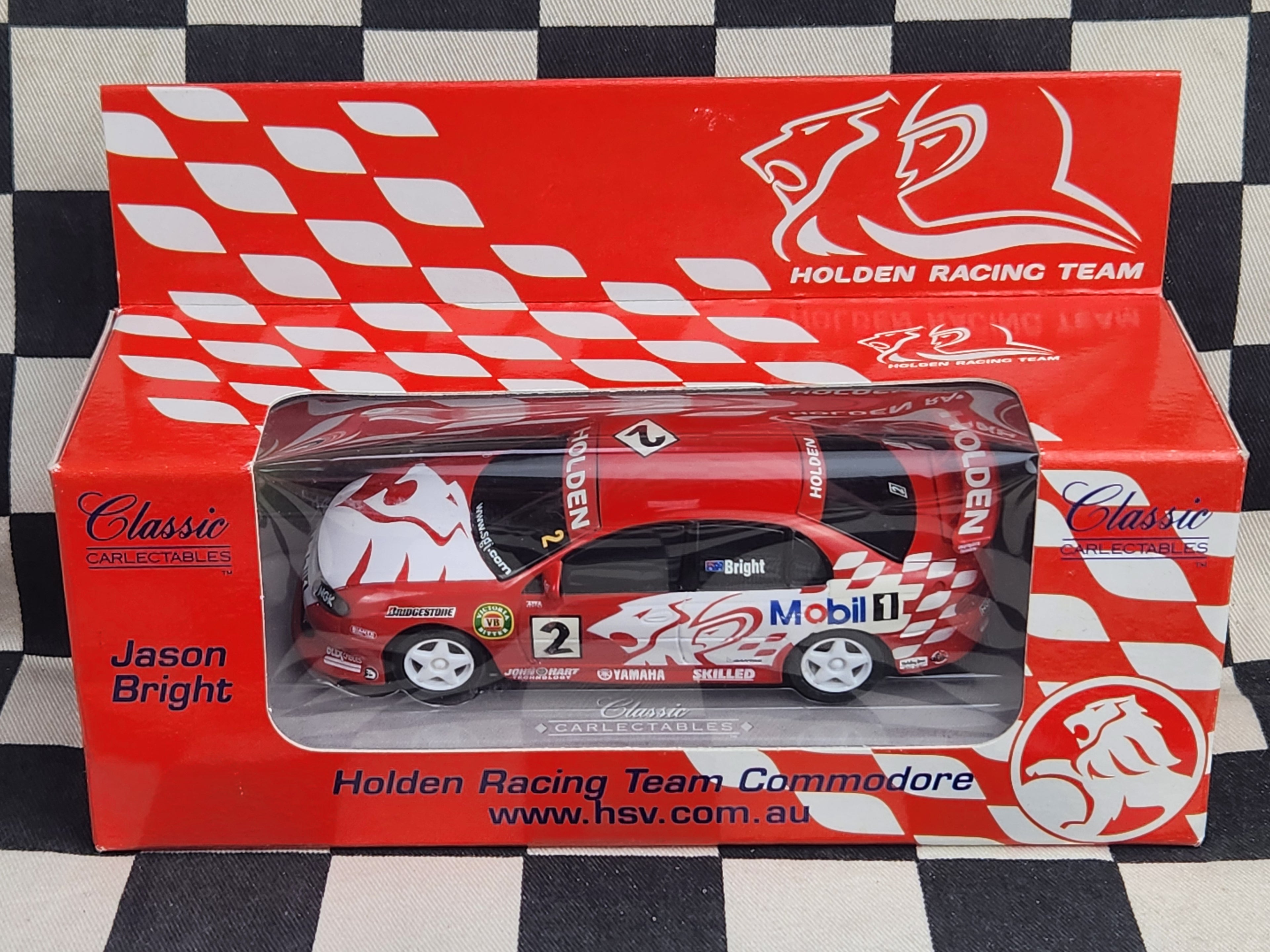 Classic Carlectables 1:43 Holden Racing Team Commodore #2 Bright