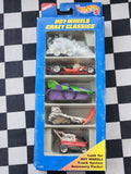 Hot Wheels 1997 Crazy Classics 5 Pack Exclusive Radio Flyer