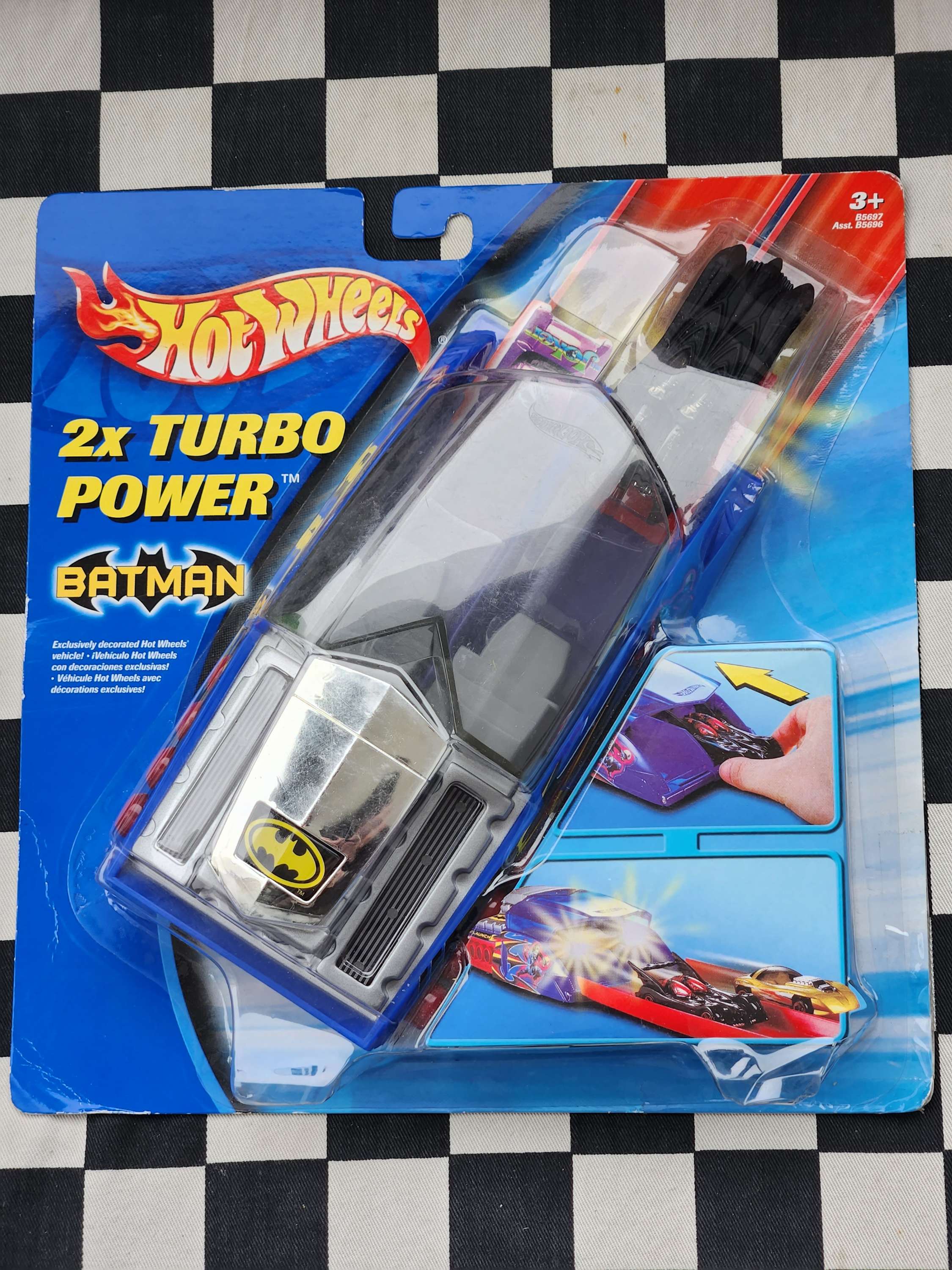 Hot Wheels 2003 BATMAN 2X Turbo Power Batmobile Exclusive