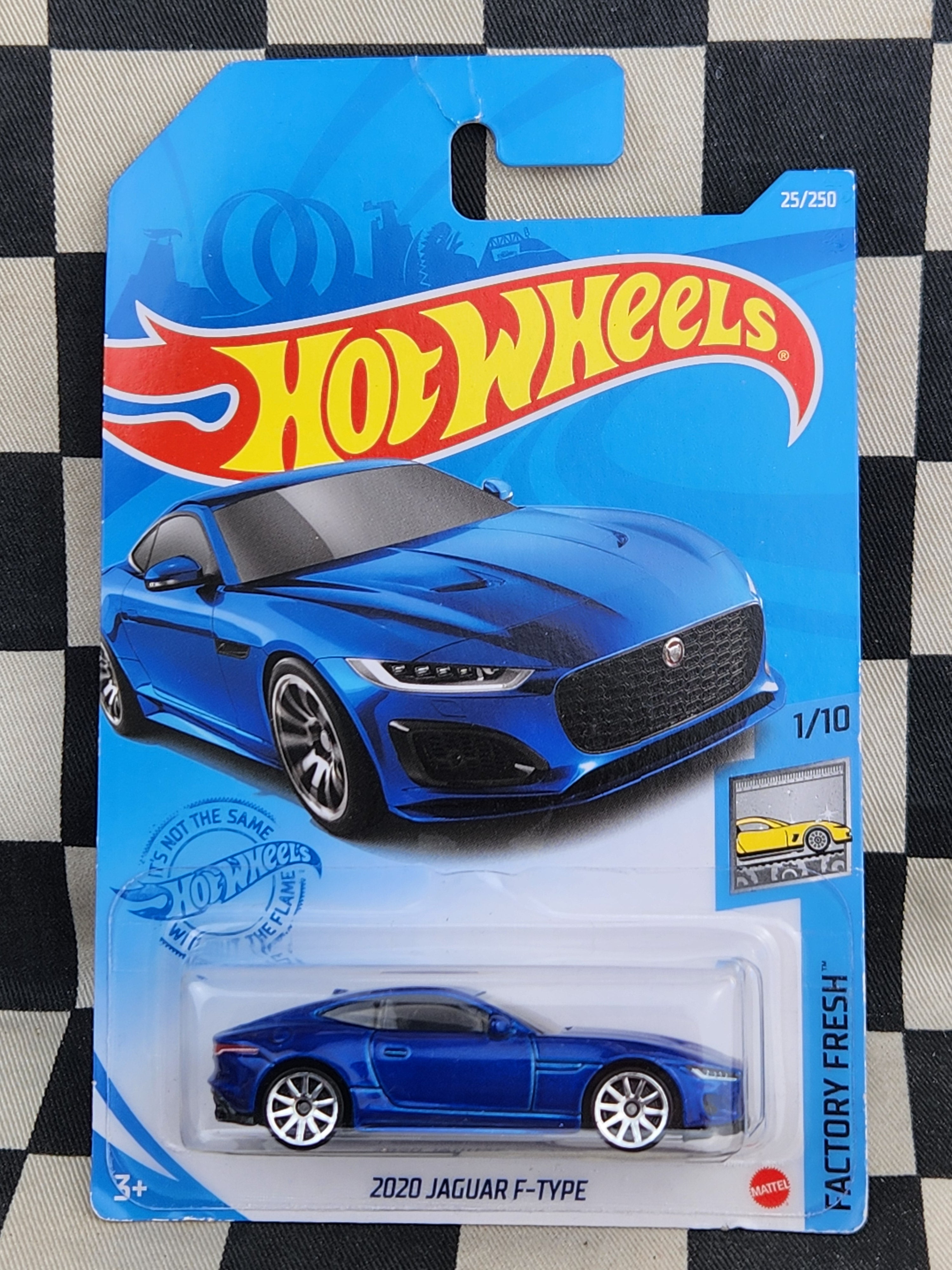 Hot Wheels 2021 Factory Fresh 2020 Jaguar F Type Blue