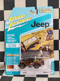 Johnny Lightning Classic Gold Jeep CJ5 Mocha Brown Limited Edition 1/7418