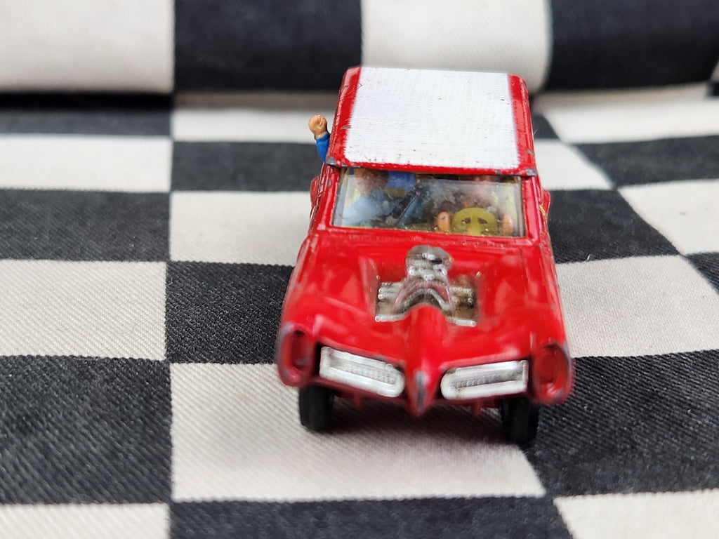 Vintage Loose Husky Models 1:64 The Monkees Monkeemobile Pontiac GTO