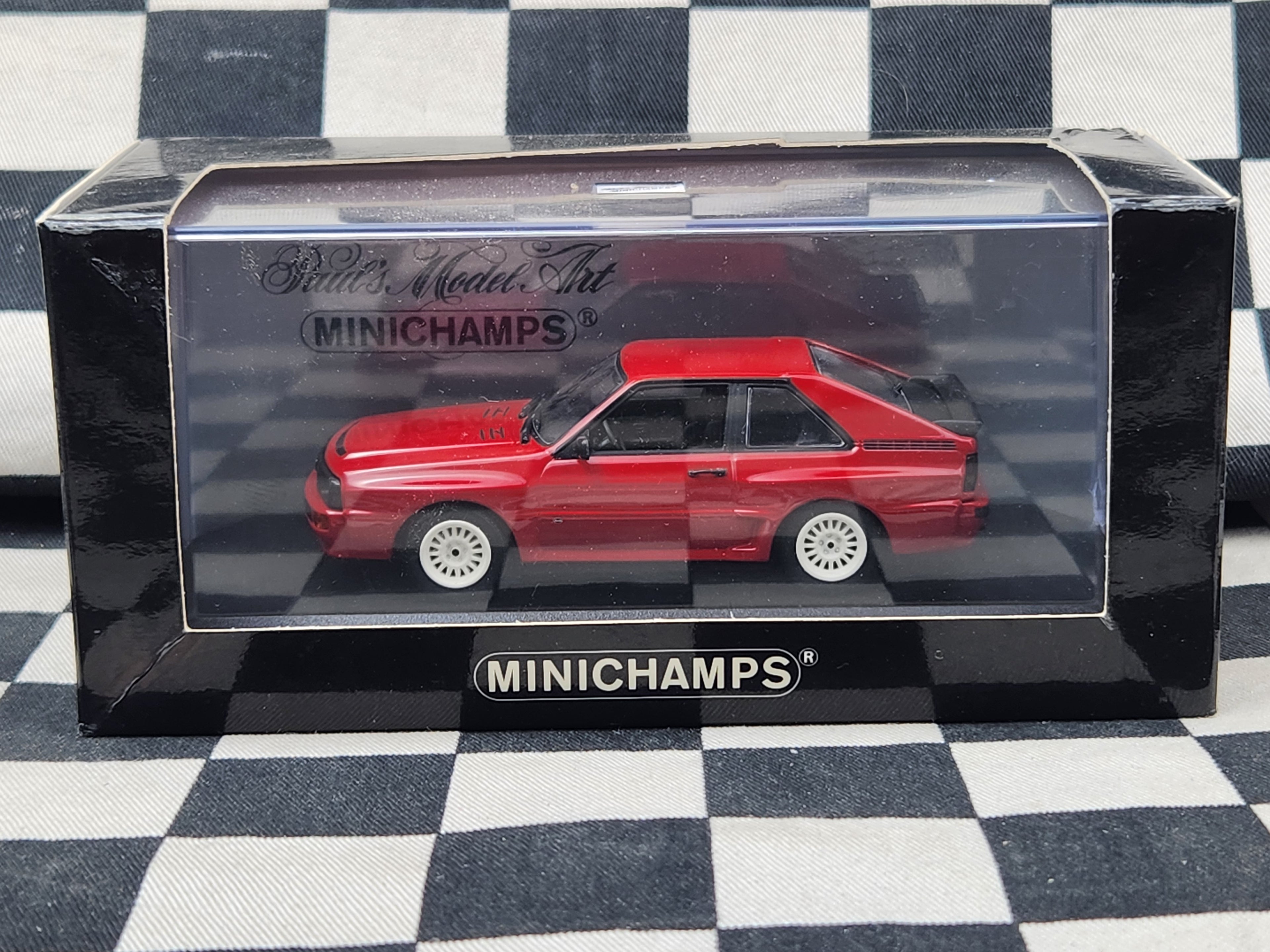 Minichamps 1:43 Audi Sport Quattro 1984 Red