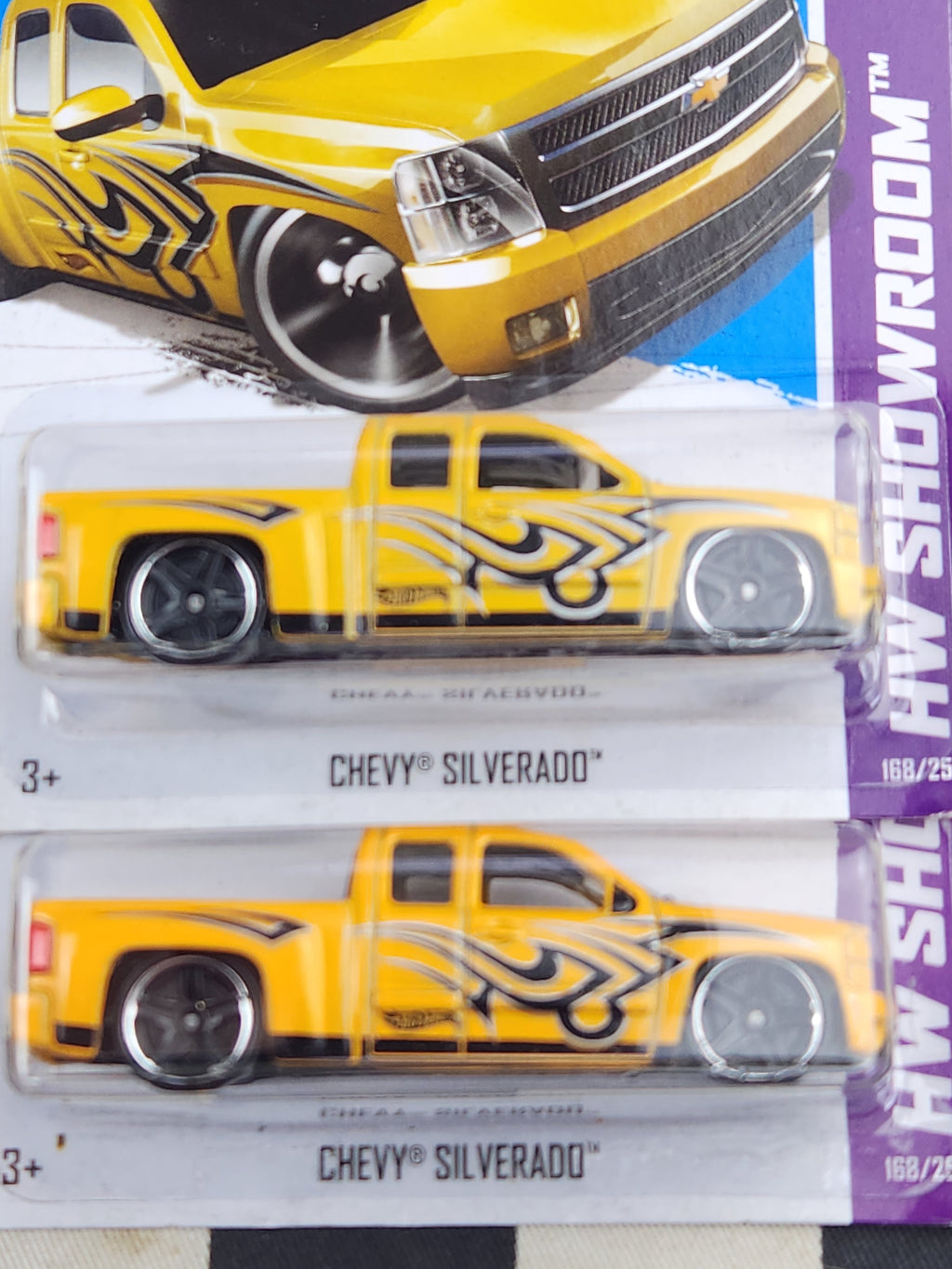 Hot Wheels 2013 Showroom Chevy Silverado Your Choice of