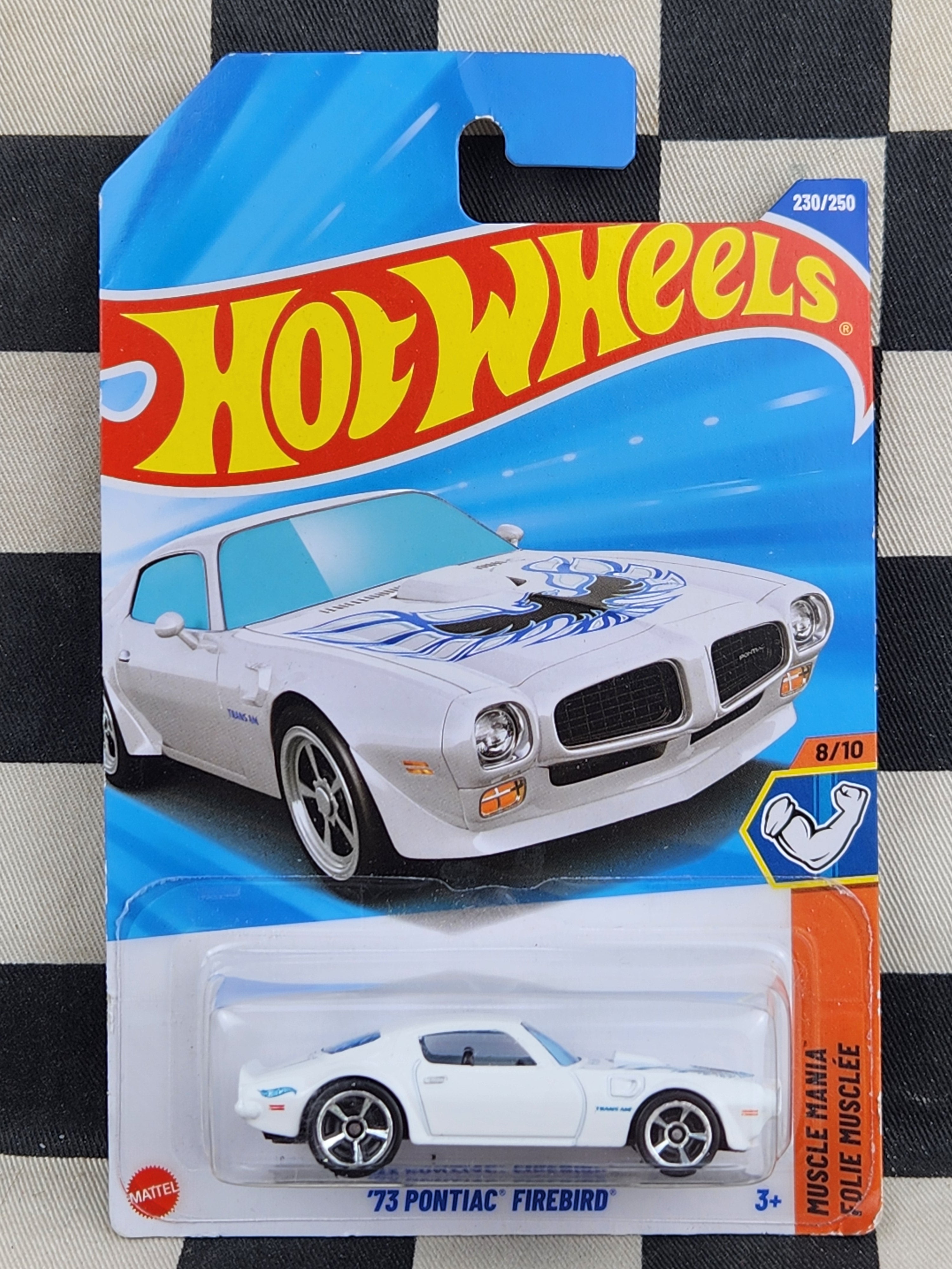 Hot Wheels 2025 Muscle Mania 73 Pontiac Firebird White