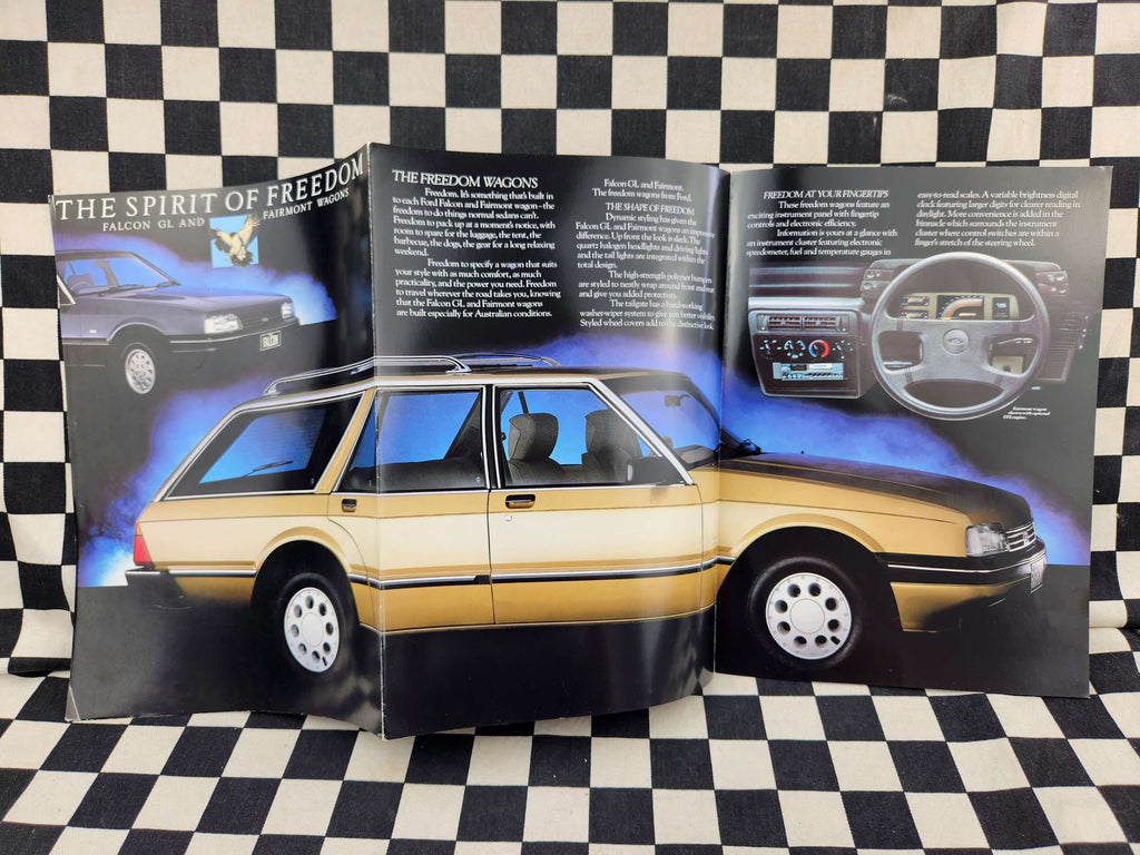 Ford XF Falcon GL & Fairmont Wagon Sales Brochure