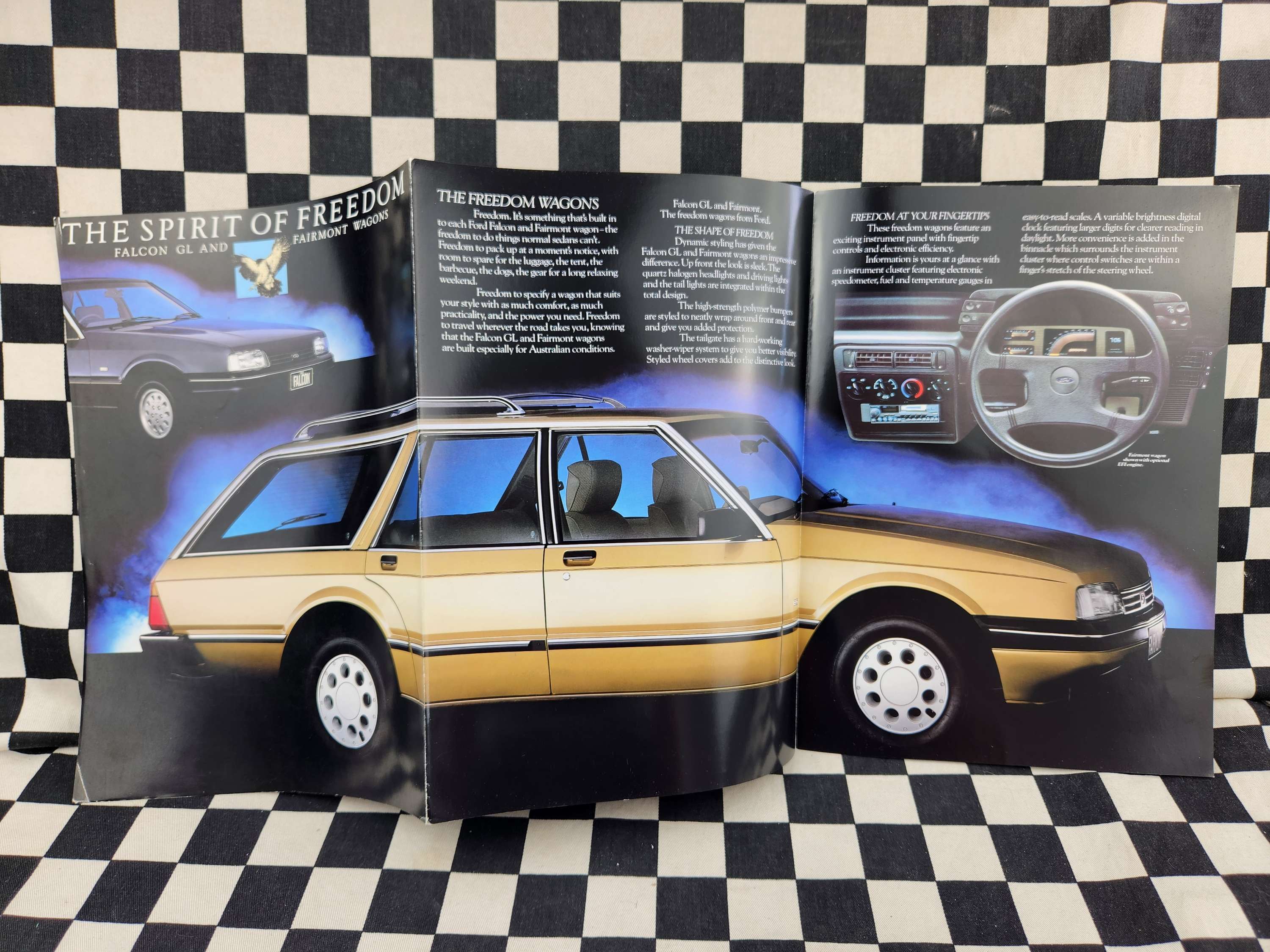 Ford XF Falcon GL & Fairmont Wagon Sales Brochure