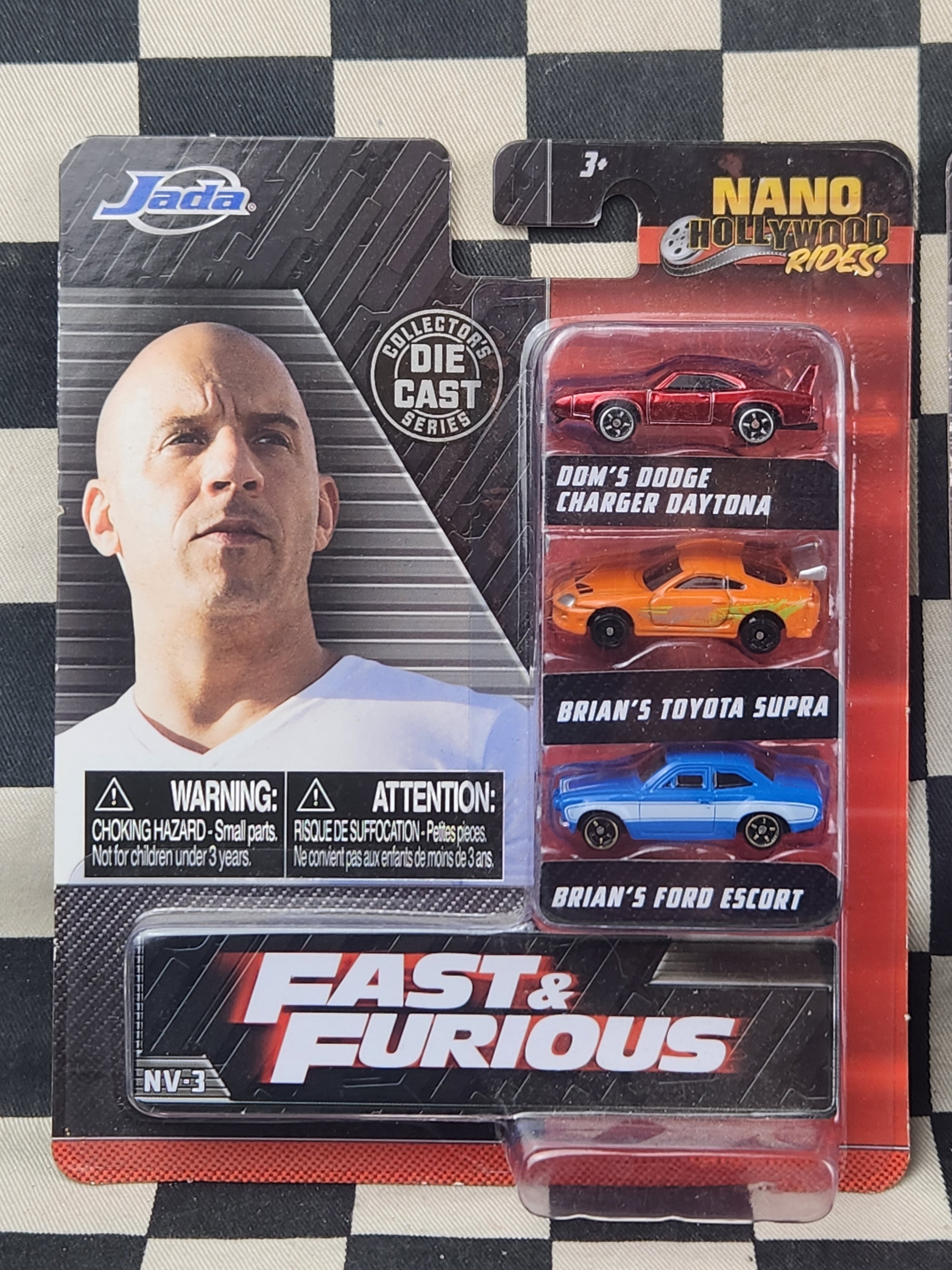 Jada Fast & Furious Nano Hollywood Rides Your Choice of