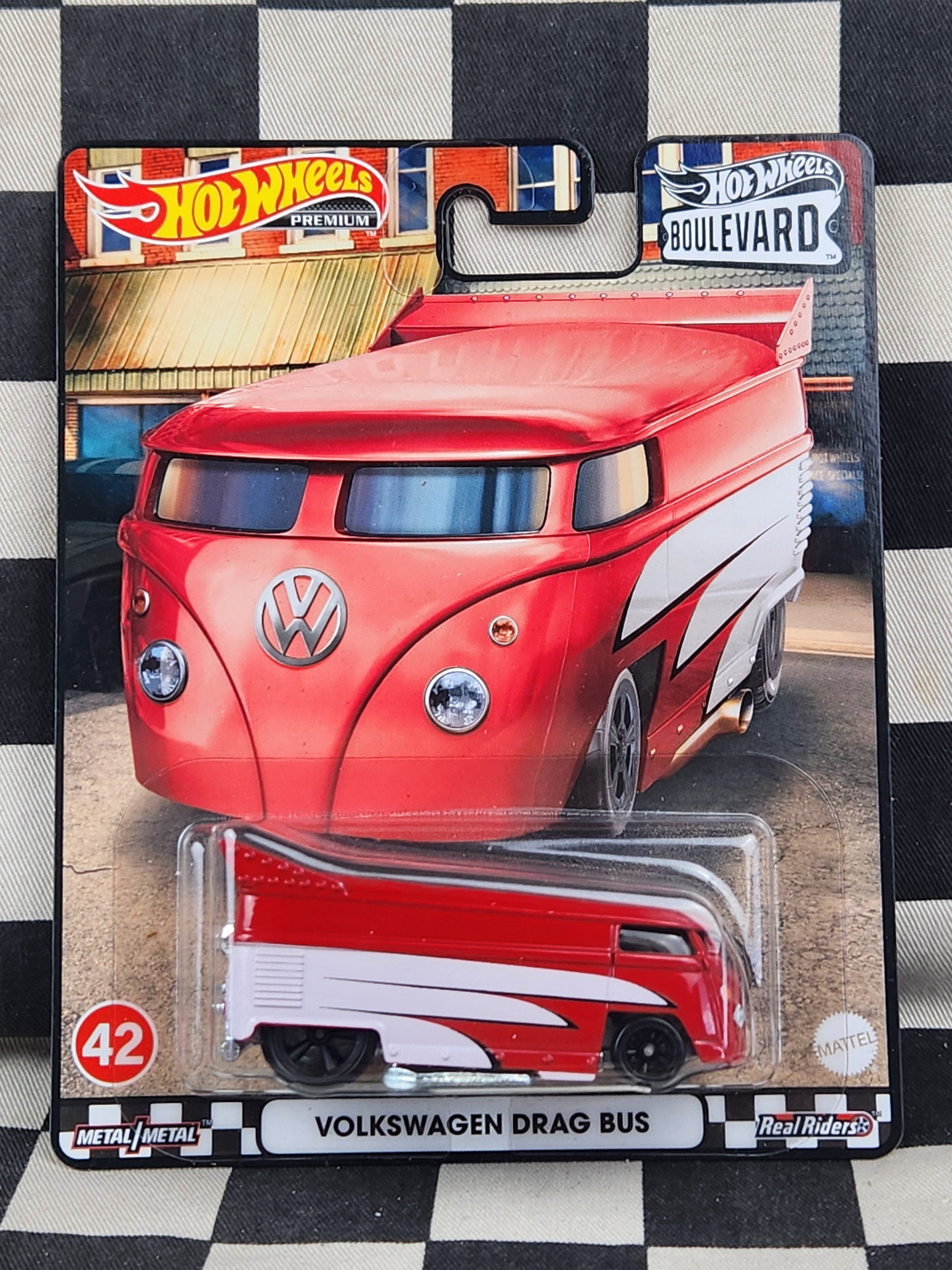 Hot Wheels Premium Boulevard #42 Volkswagen T1 Drag Bus
