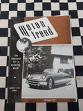 UBER RARE! Motor Trend Vol 1 No 1 Sept 1949