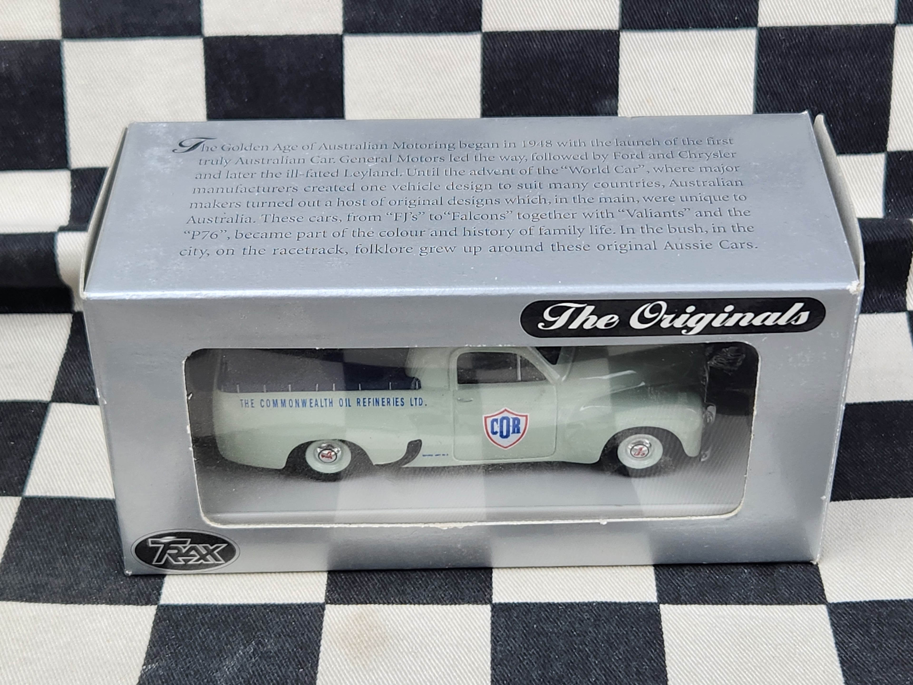 Trax 1/43 Holden FX Ute C.O.R Aussie Oil Series TR25E