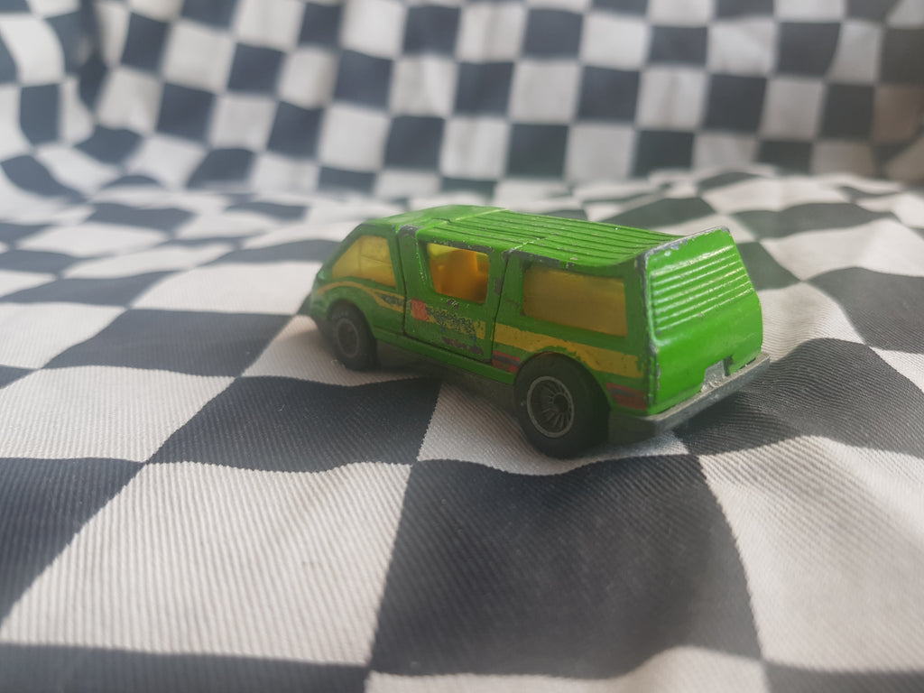 Vintage Hot Wheels Real Riders Dream Van XGW Green HTF