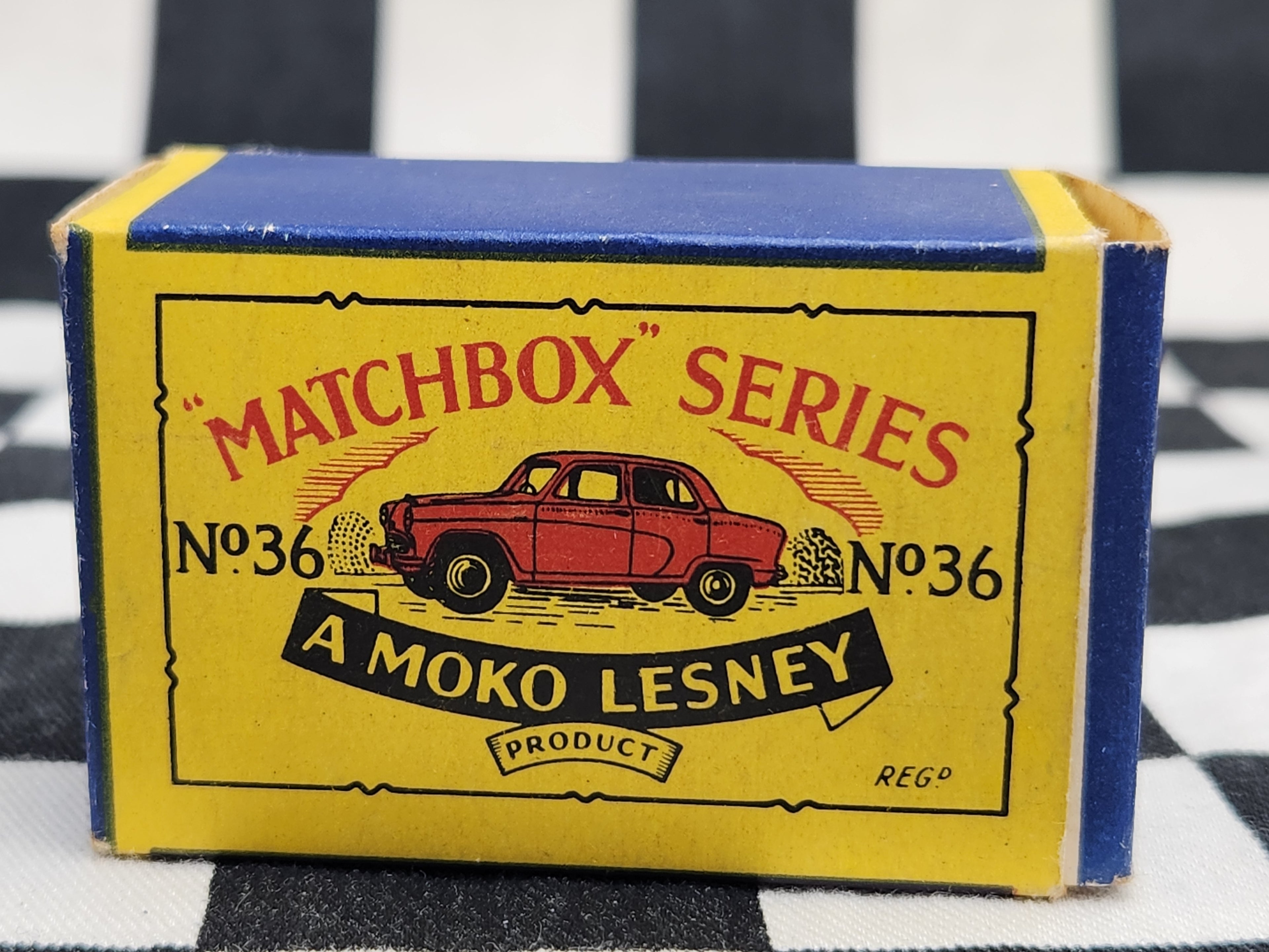 Matchbox Lesney Moko No36 Austin A50 Cambridge in Original Box