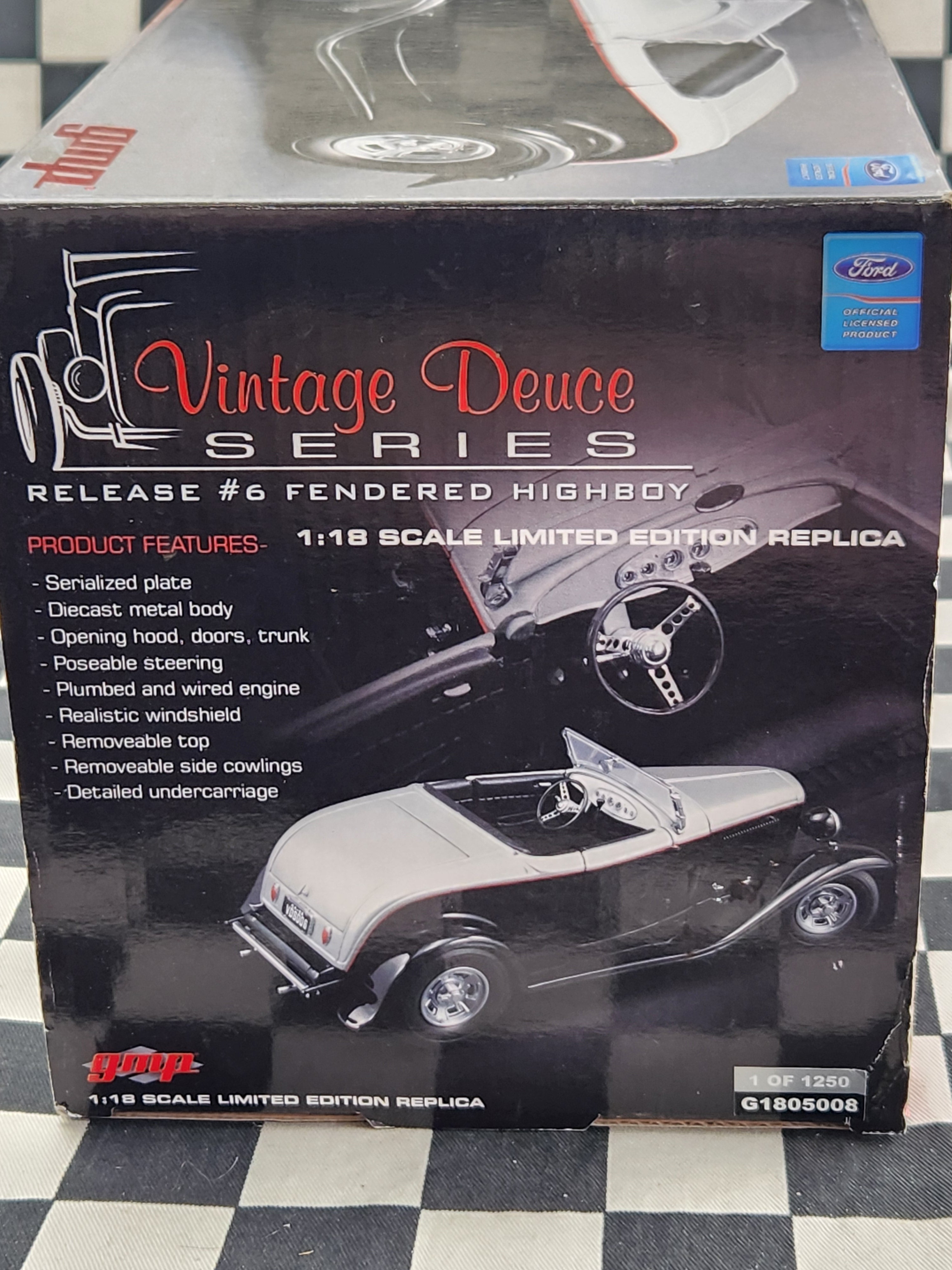 ミニカー GMP VINTAGE DEUCE  1/18 1/18 GMP Vintage Duece Fendered Highboy 32 Ford – Kustom Kollector