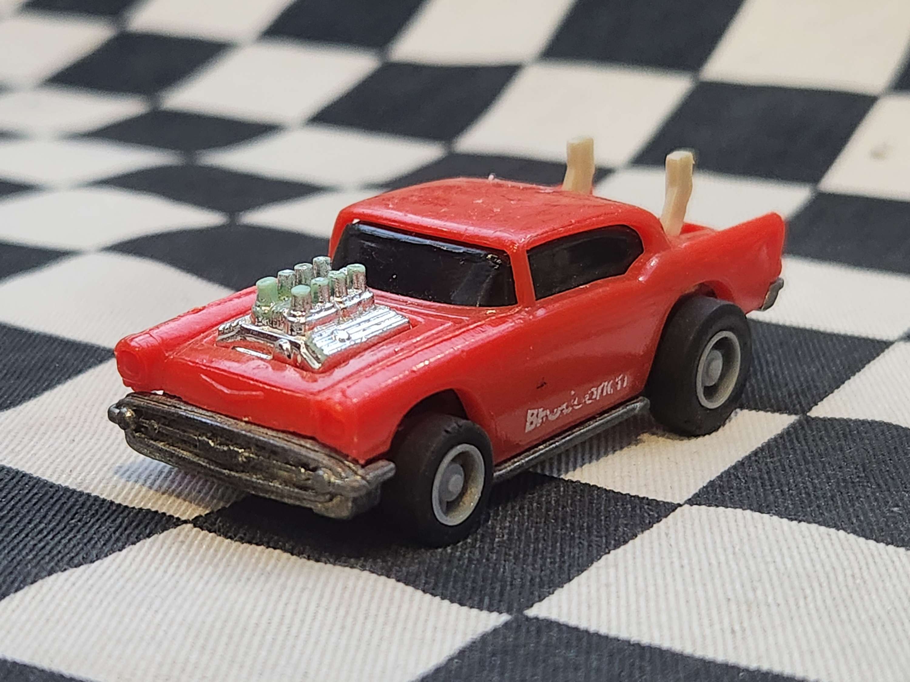 Vintage Loose Hot Wheels Lock Ups 57 Chevy Red