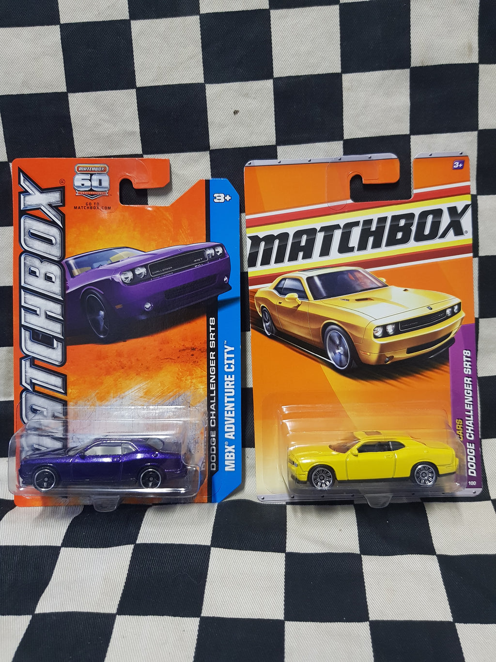 Matchbox Dodge Challenger SRT8 Choice of Colours