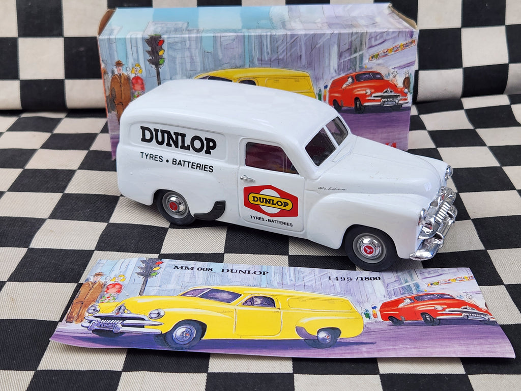 Mint & Boxed Brand 1:24 Fj Holden Panel Van Dunlop