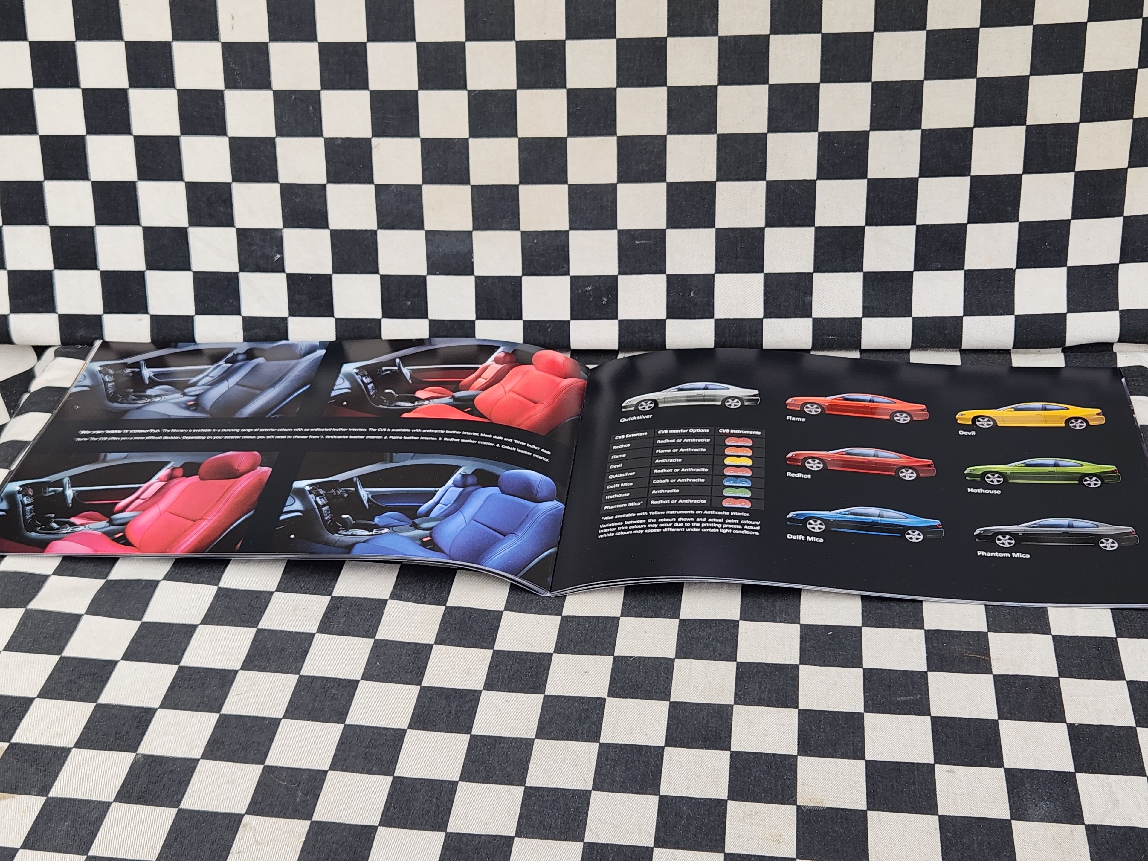 Genuine Holden CV8 Monaro Series 1 Sales Brochure