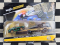 Maisto Elite Team Transport 1980 Datsun 280SX S130/Flat Bed Truck
