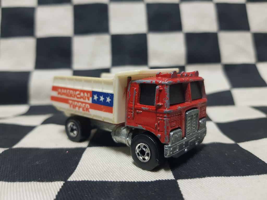 Vintage Loose Hot Wheels Blackwall American Tipper Truck