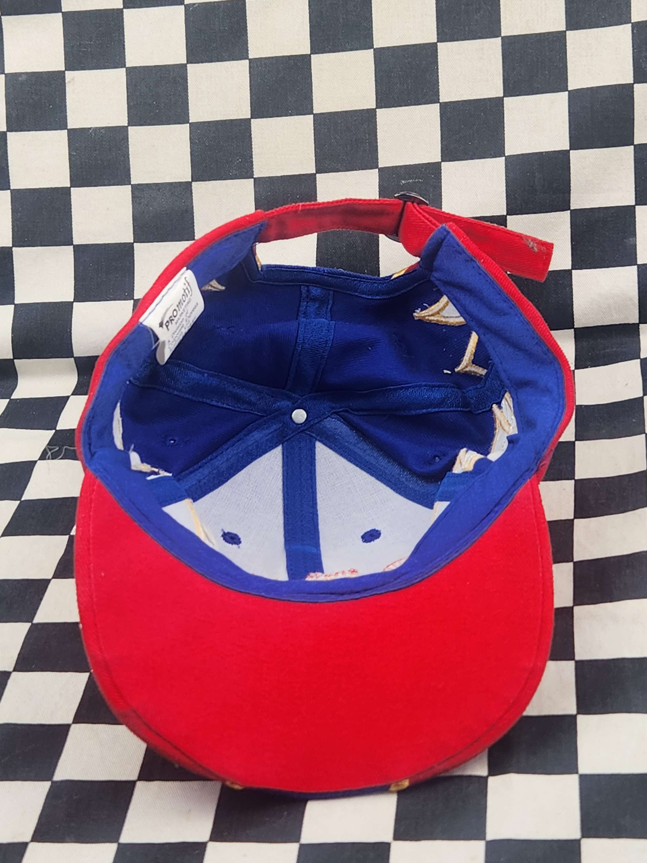 Vintage Shell Helix Racing Dick Johnson Paul Radisich Cap Signed By 3 Drivers