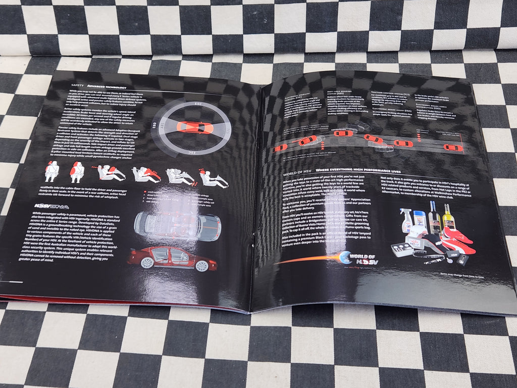 HSV Holden Commodore VE  Series Sales Brochure