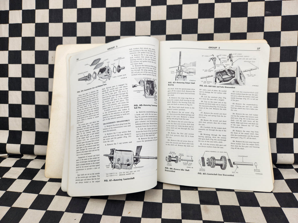 Ford 1963 Compact Fairlane & Mercury Meteor Factory Workshop Manual Supplement