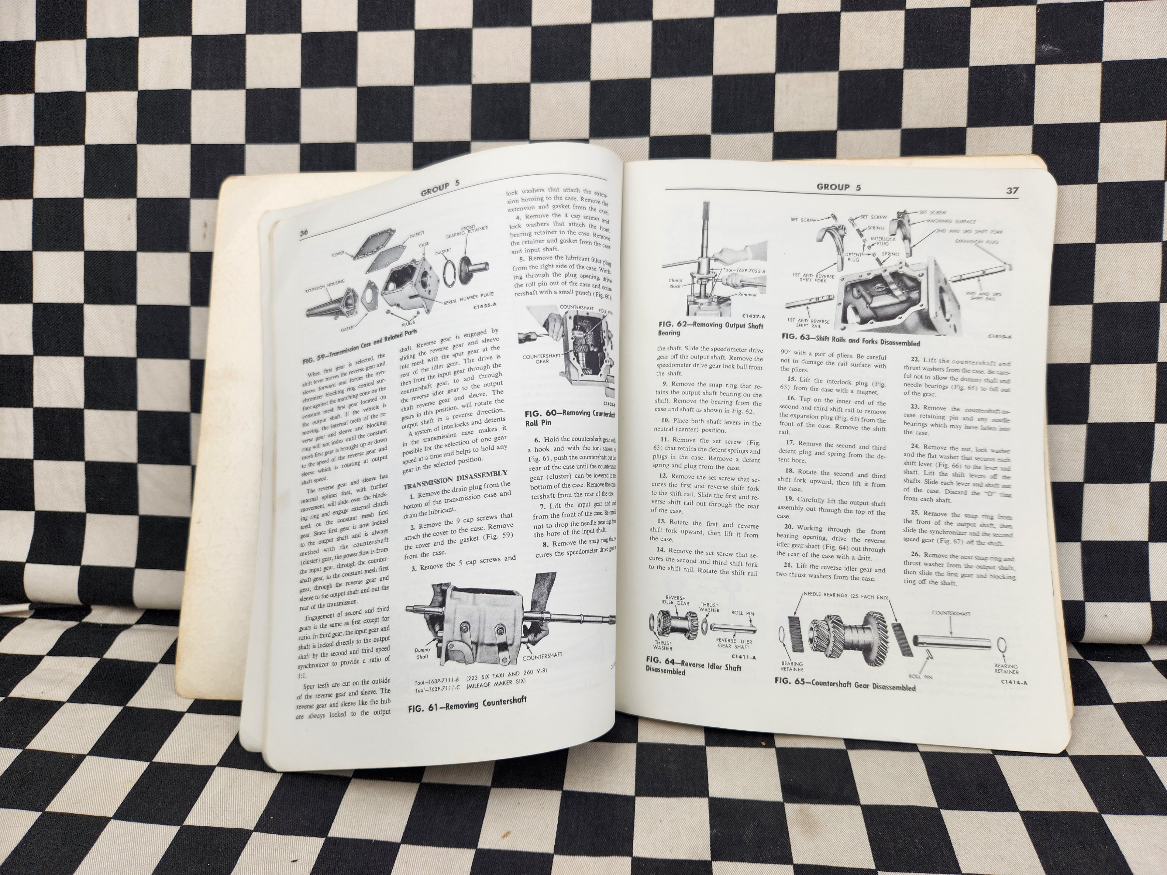 Ford 1963 Compact Fairlane & Mercury Meteor Factory Workshop Manual Supplement