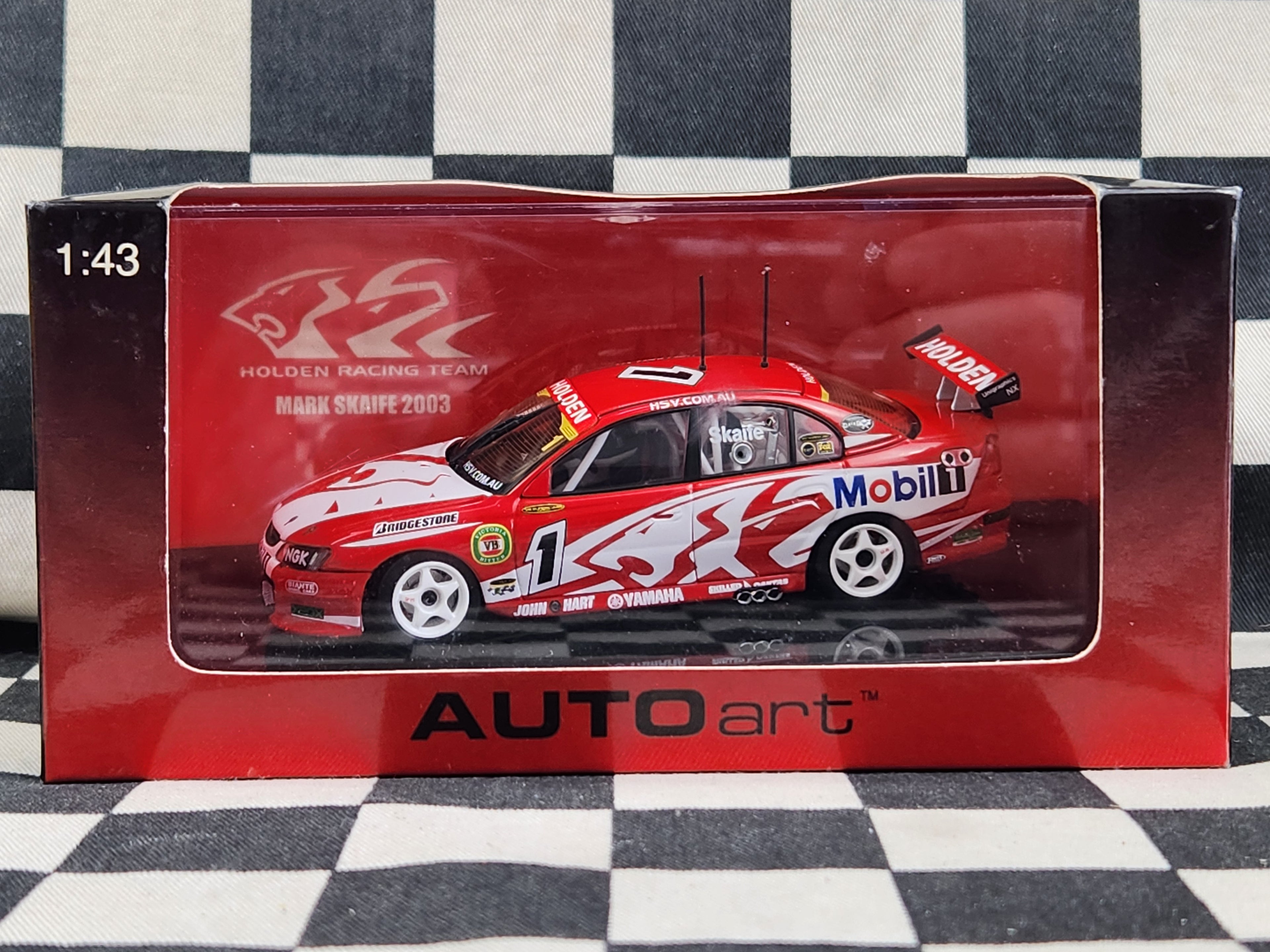 AutoArt 1:43 Holden Commodore VY HRT Race Car 2003 Mark Skaife