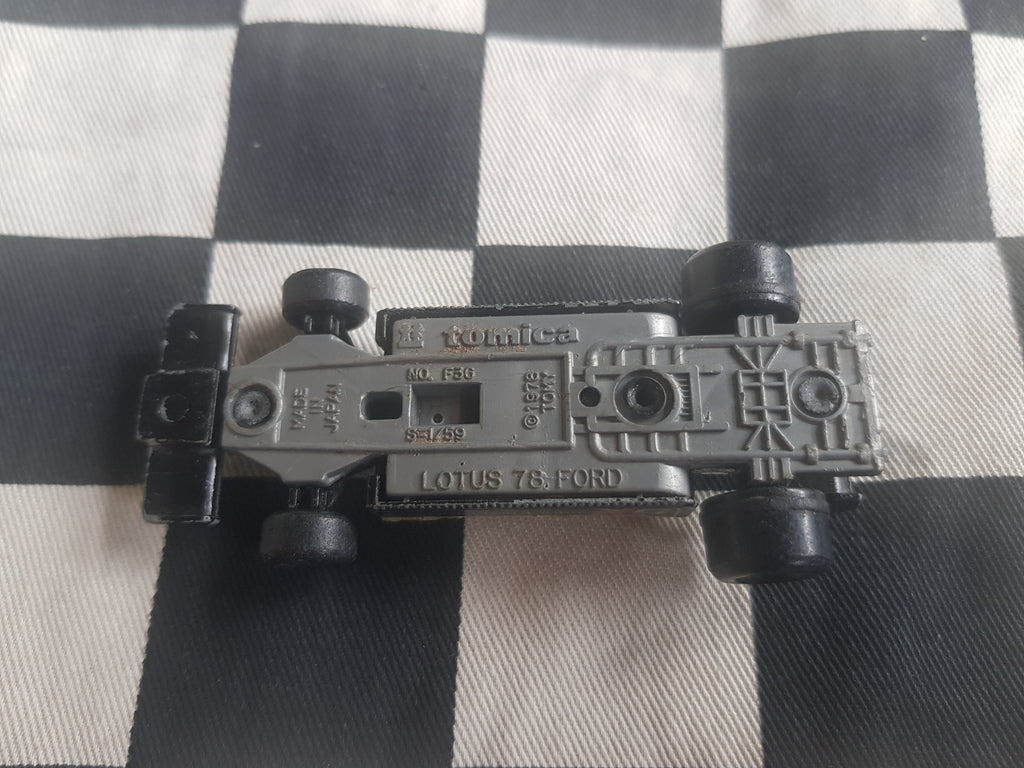 Vintage Loose Tomica Lotus 78 Ford JPS Special F1 Racing Car