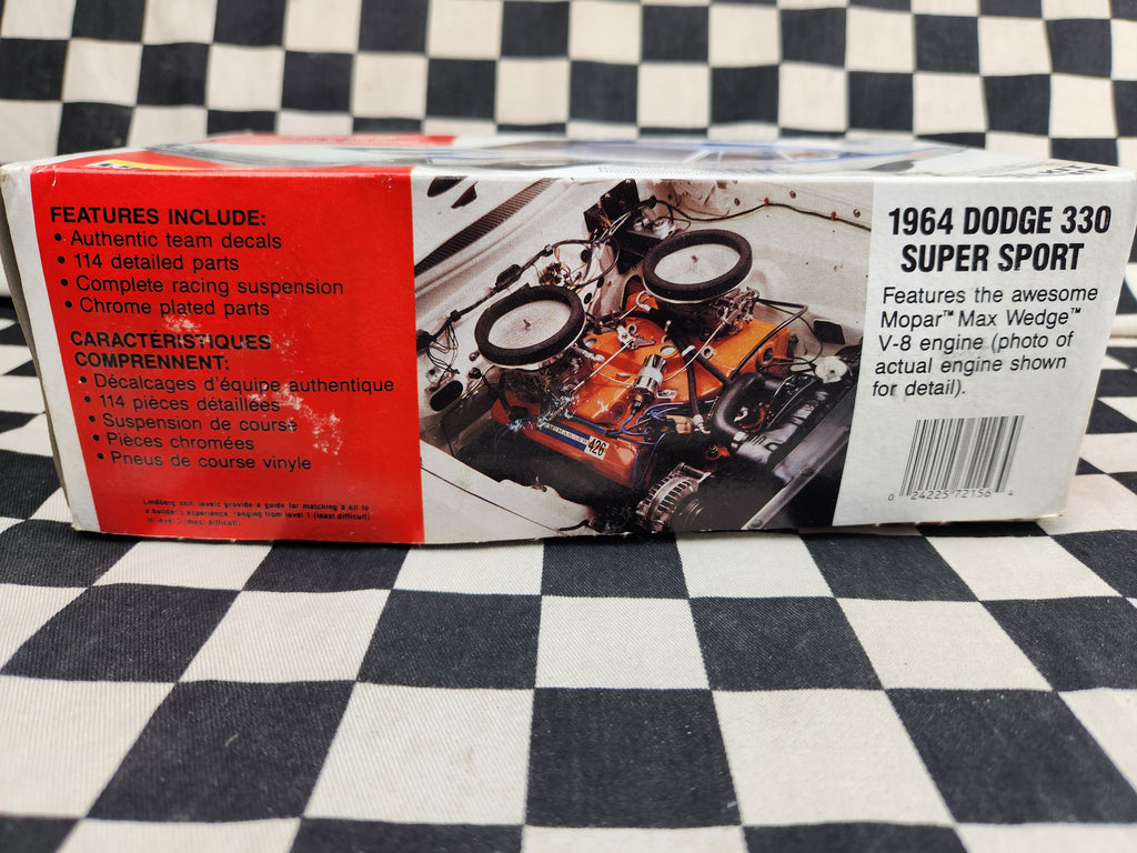 Lindberg 1:25 Colour Me Gone 1964 Dodge 330 Super Sport Plastic Model Kit