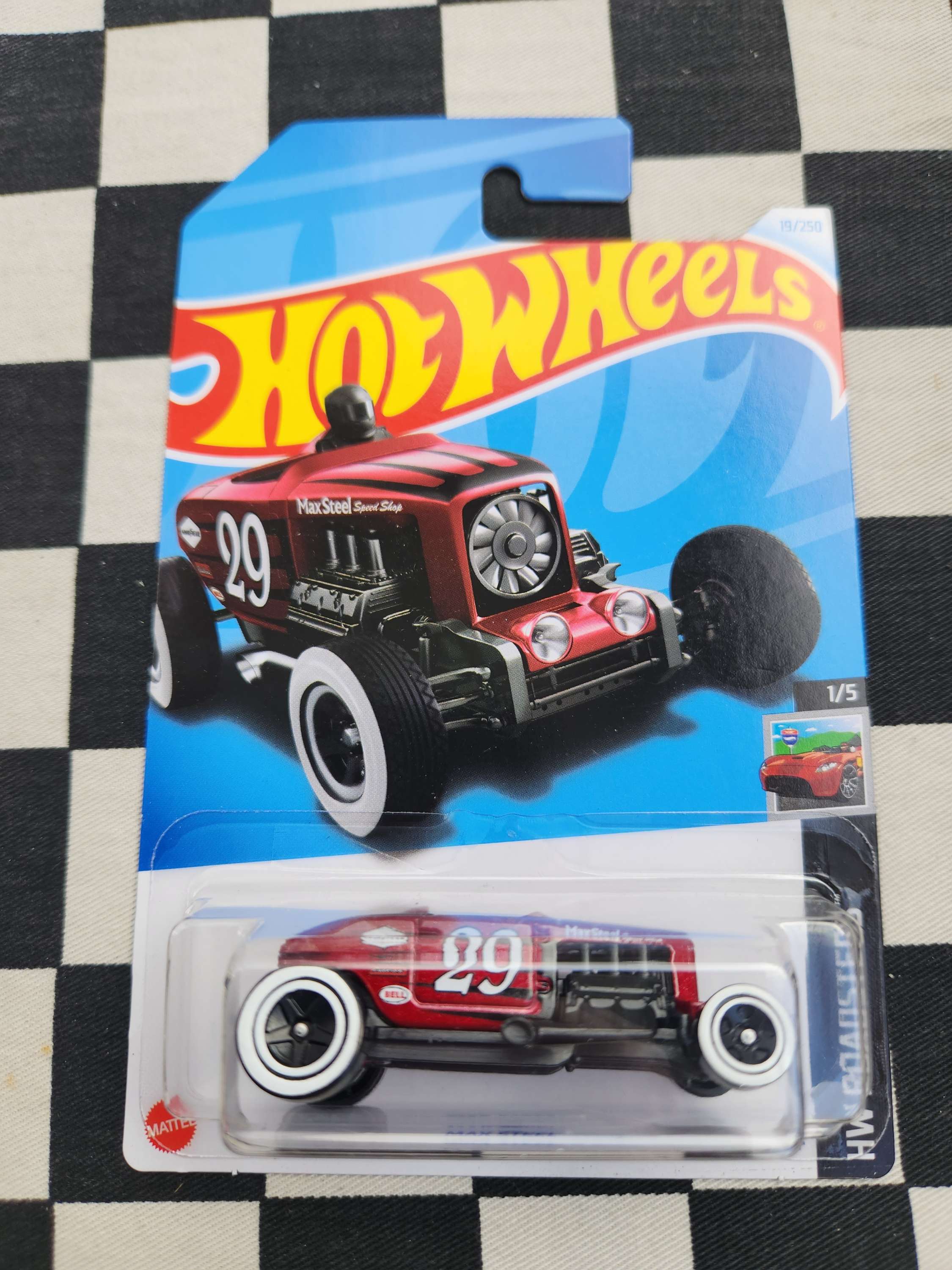 Hot Wheels 2024 HW Roadsters Max Steel 32 Ford Red
