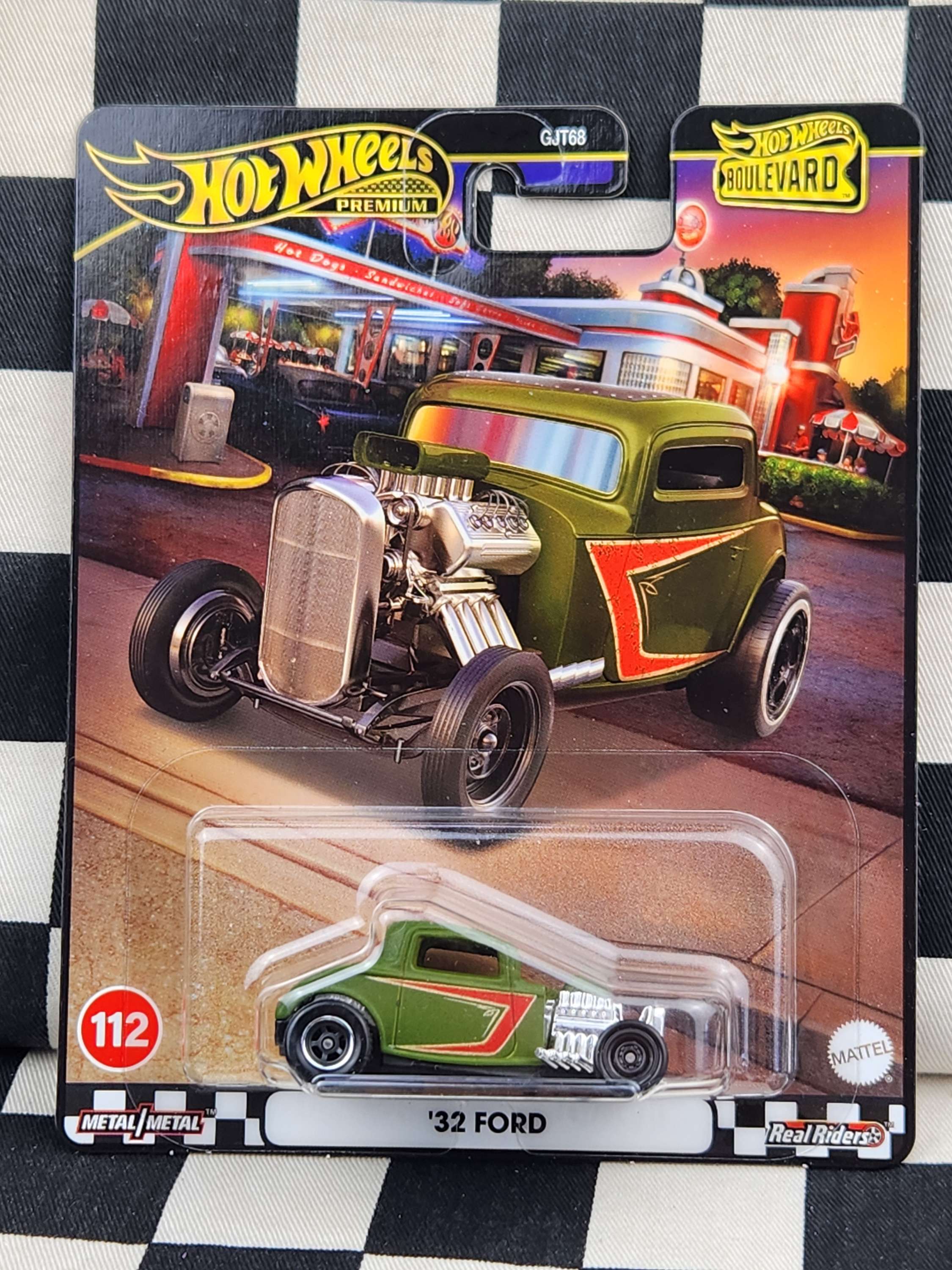 Hot Wheels Premium Boulevard #112 32 Ford 3 Window Coupe Hot Rod