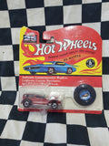 Hot Wheels REDLINE 25th 1993 The Demon Dark Red