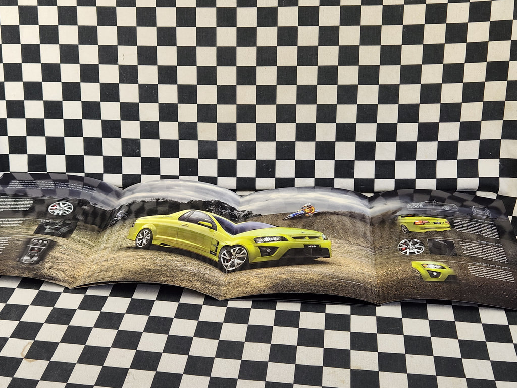 HSV Holden Commodore VE Maloo R8 Sales Brochure