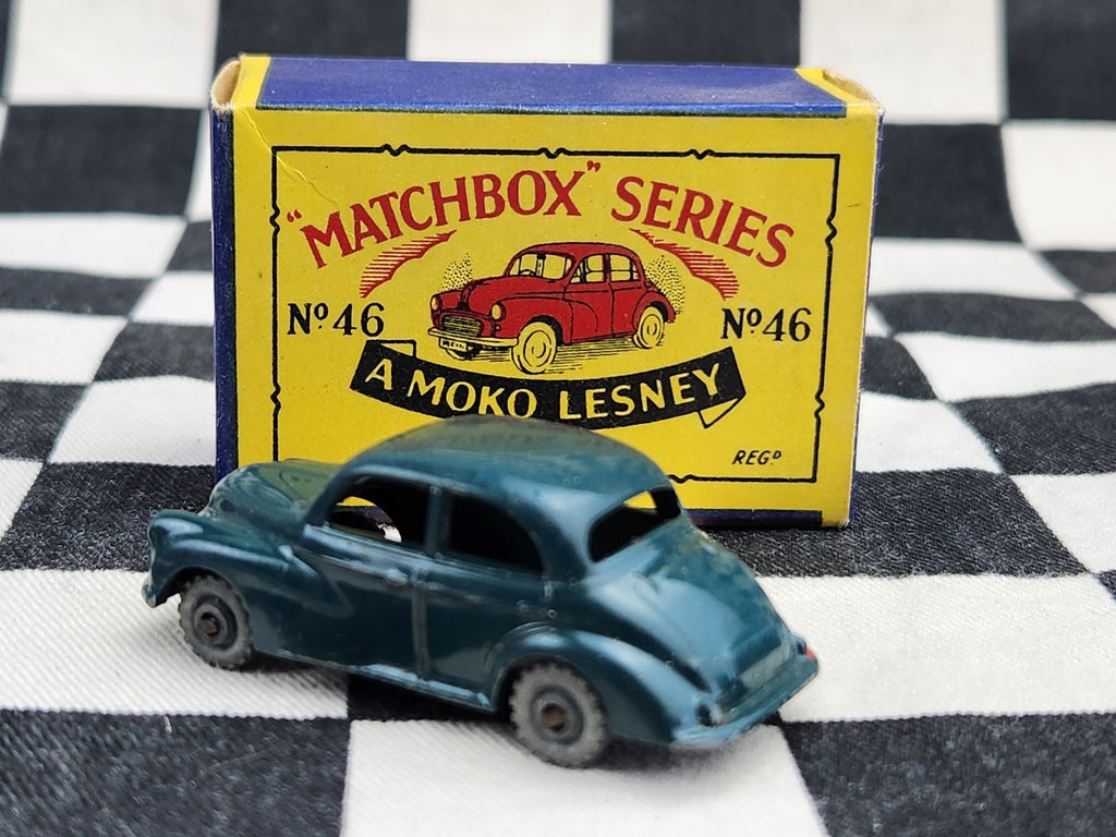 Matchbox Lesney Moko No46 Morris Minor in Original Box