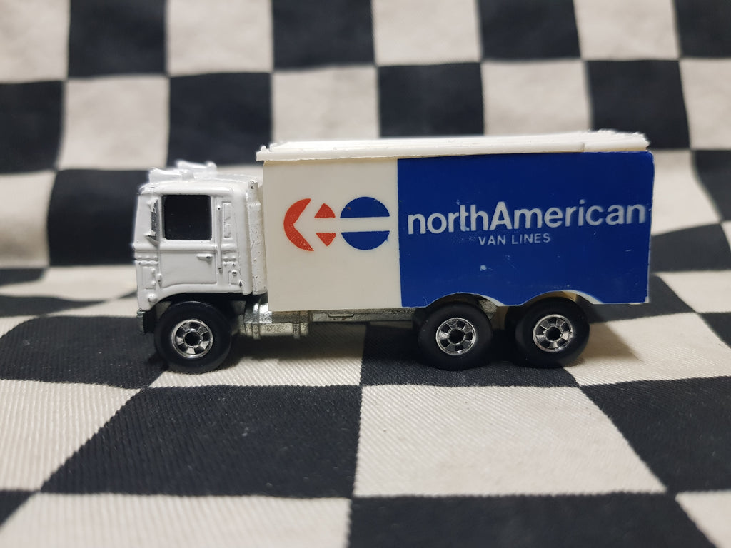 Vintage Loose Hot Wheels Blackwall North American Van Lines Delivery Truck