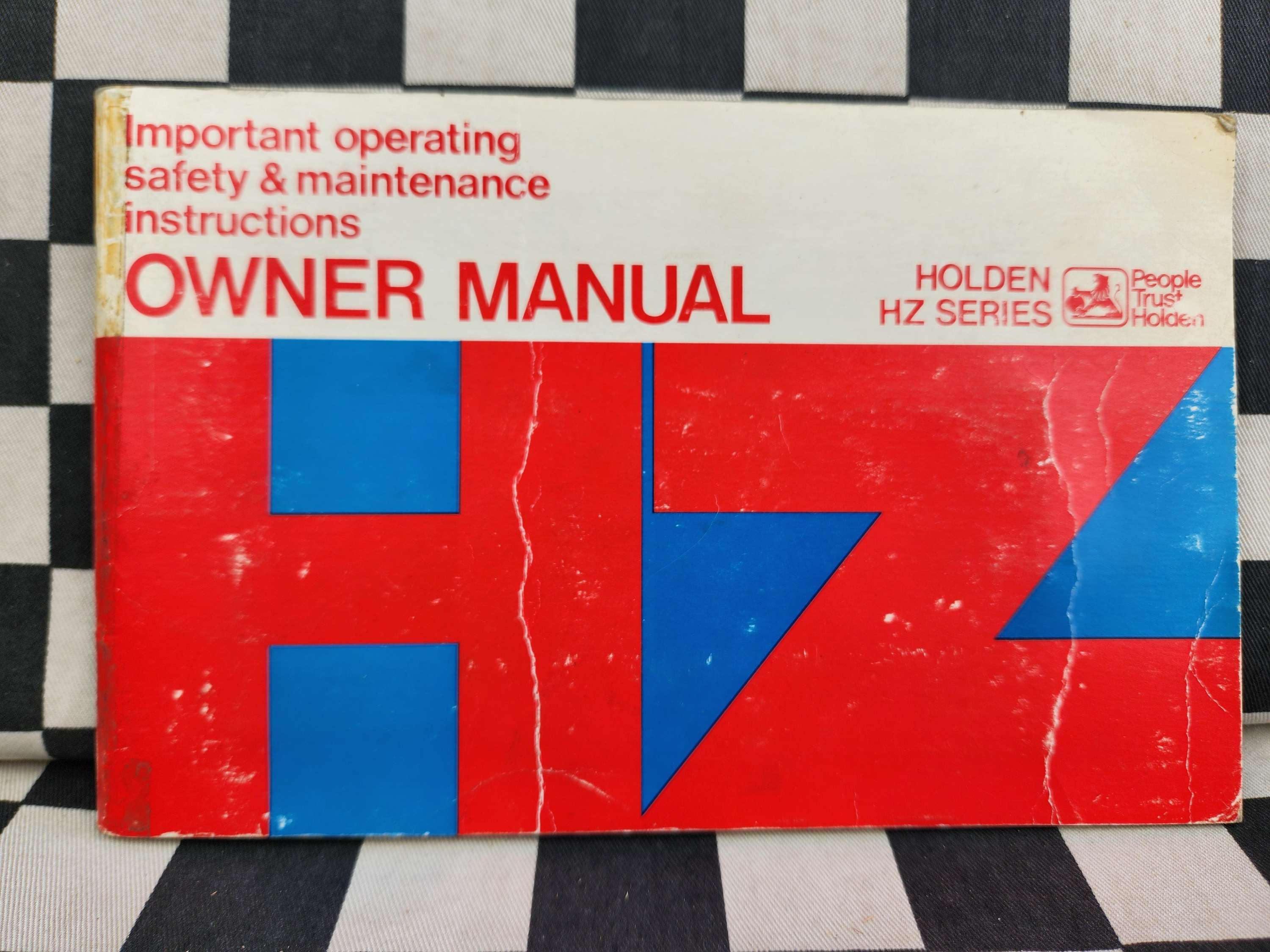 Genuine HZ HOLDEN Owner's Manual/ Maintenance Owners Guide Set
