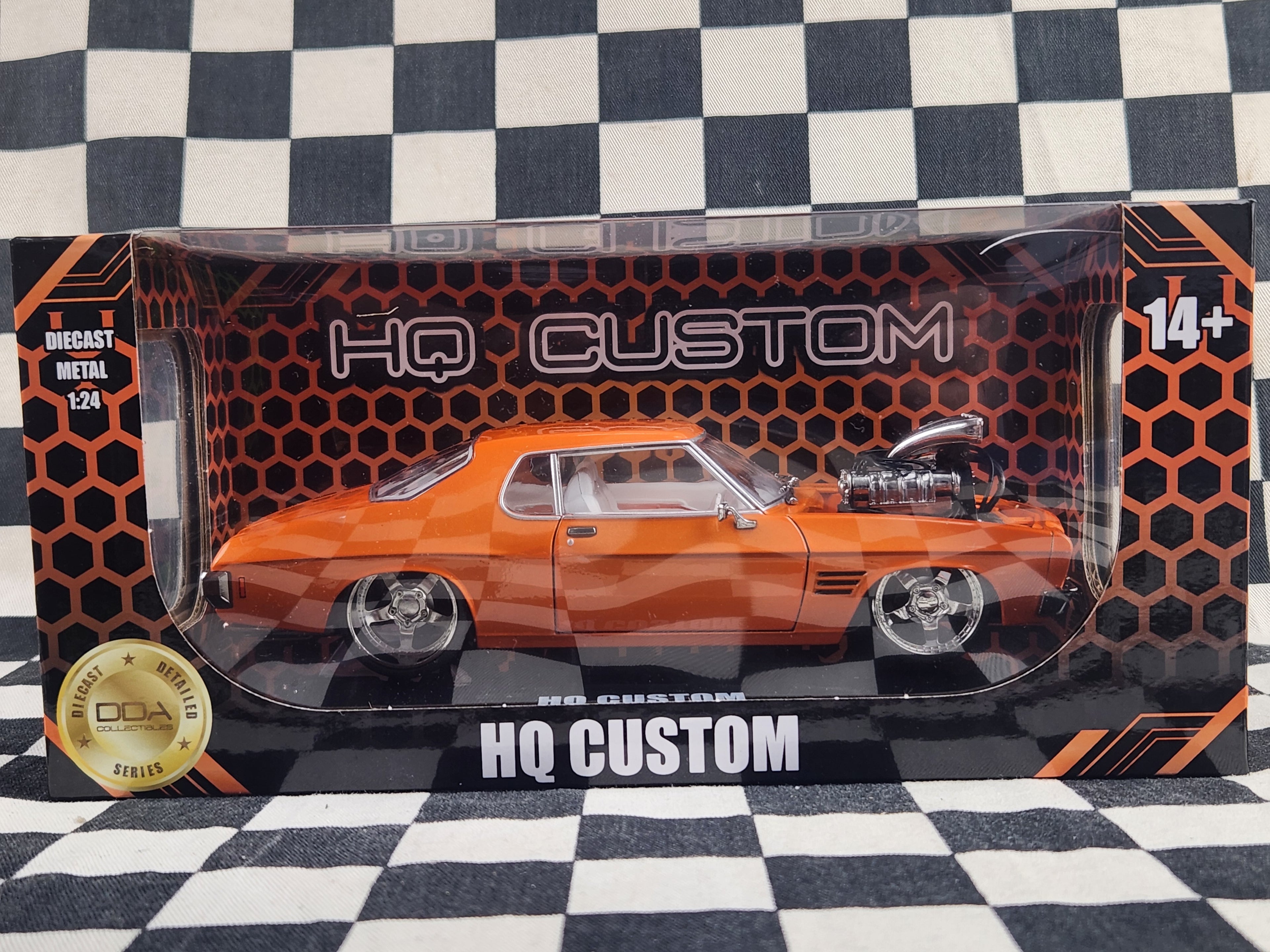 DDA 1:24 Blown Holden HQ Monaro Custom Orange